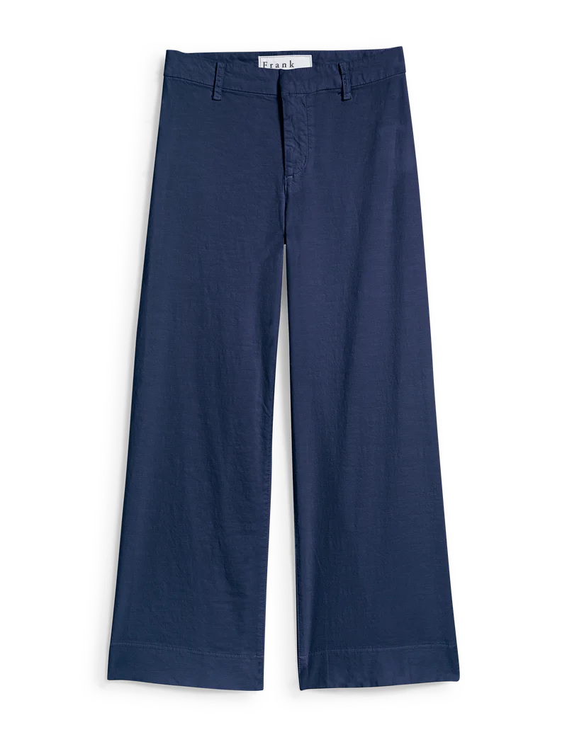 Frank & Eileen Wexford Wide-Leg Linen Pant