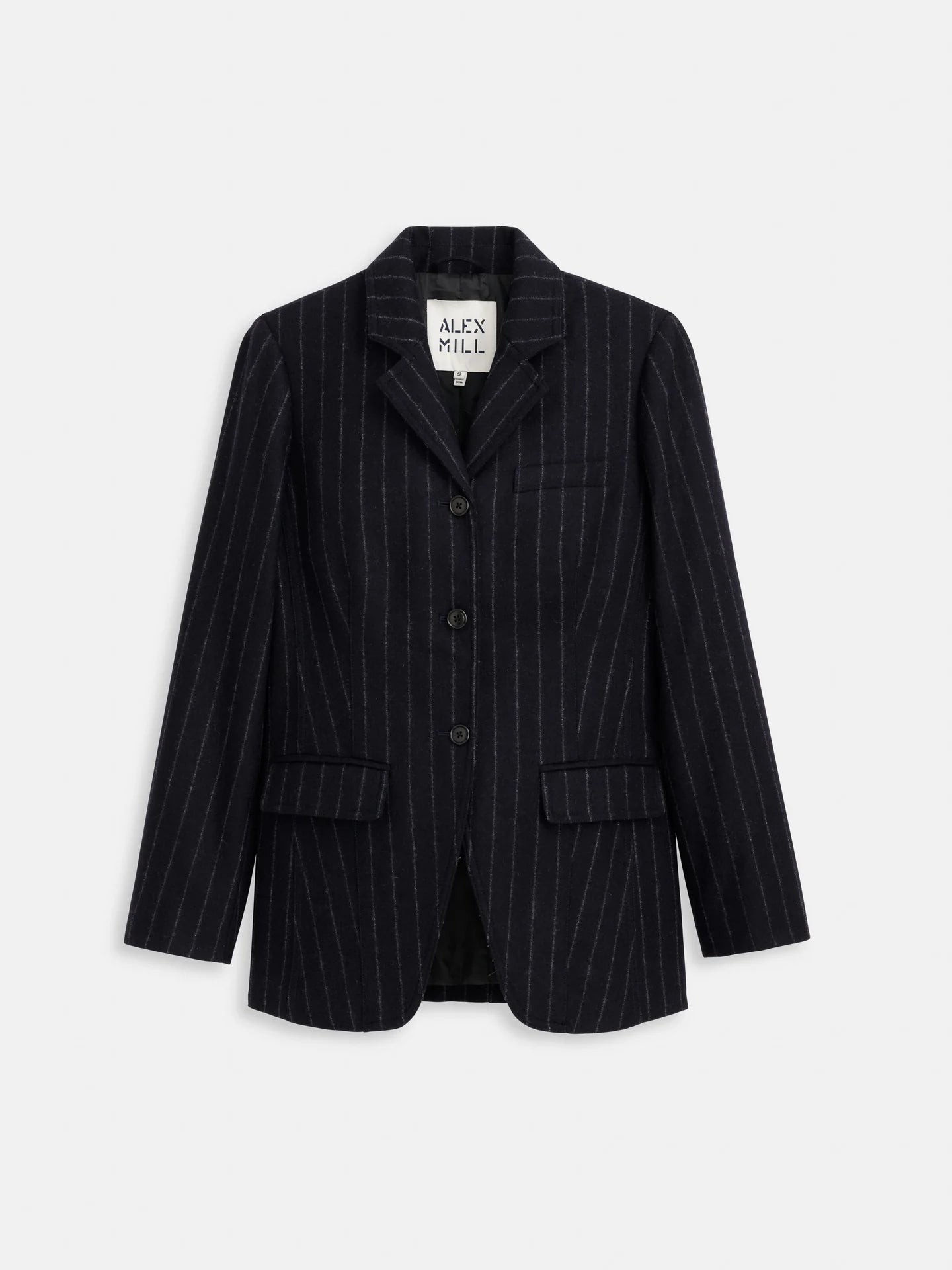 Alex Mill Chalkstripe Primrose Wool Blazer