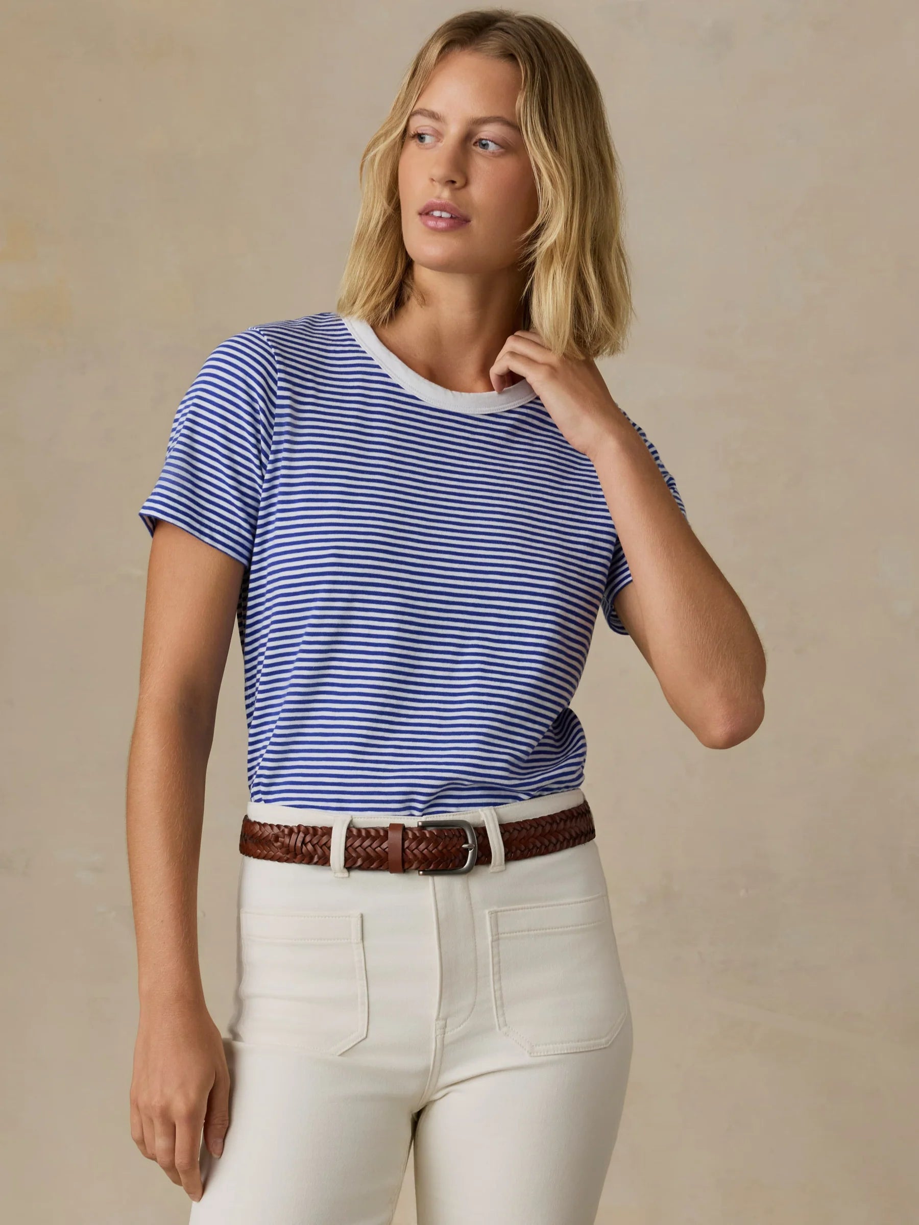 Faherty Sunwashed Essential Tee