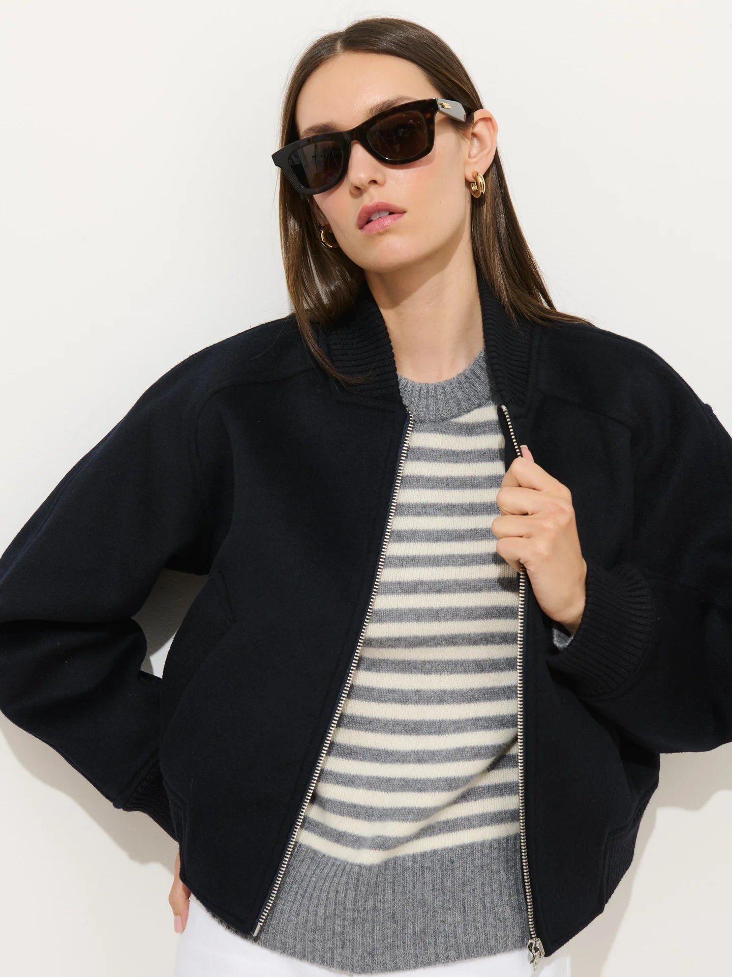 Alex Mill Bowery Street Jacket in Double Face Wool