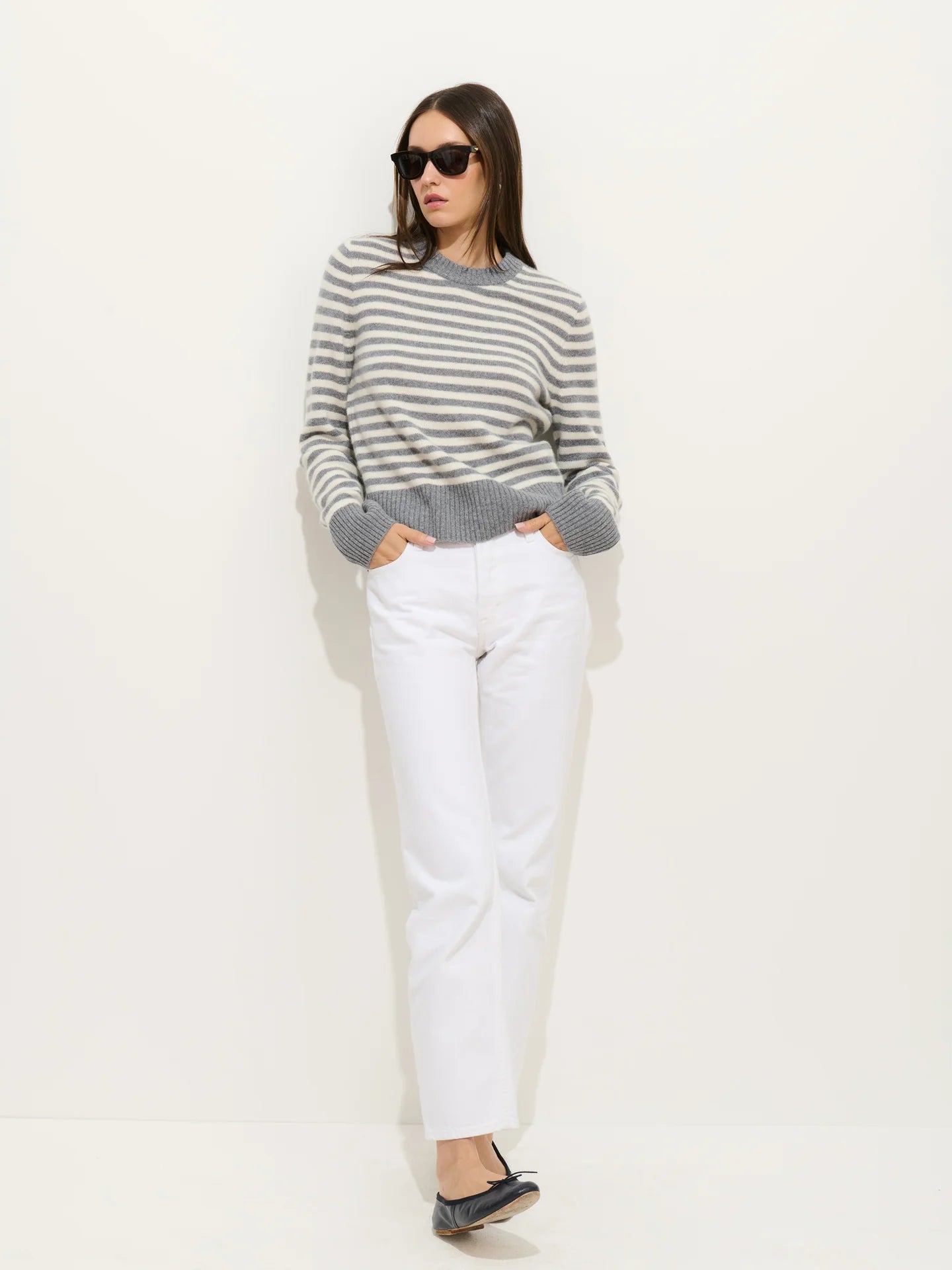 Alex Mill Marais Striped Cashmere Sweater