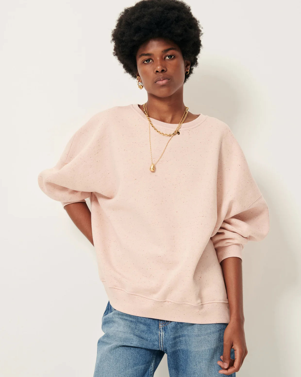 Sessùn Chebbi Oversized Sweatshirt 25108018