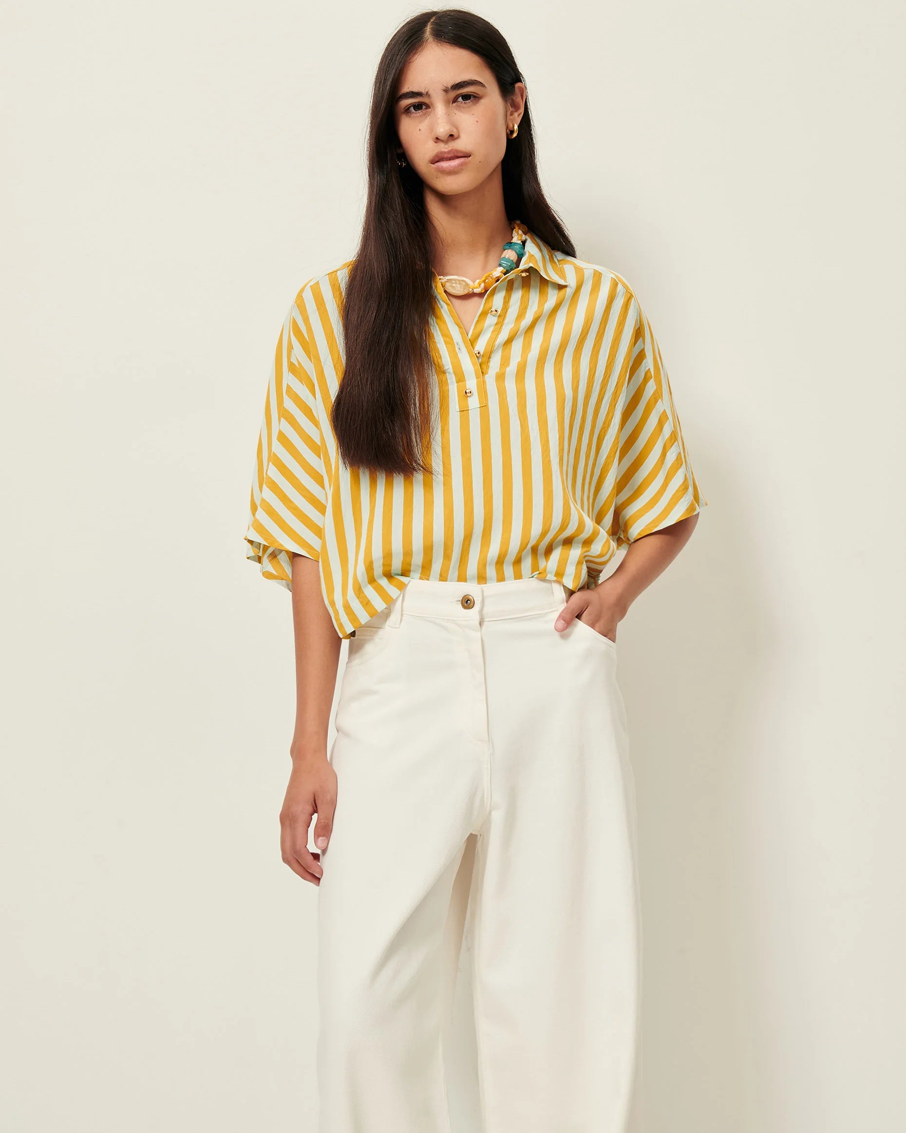 Sessùn Lido Cropped Polo