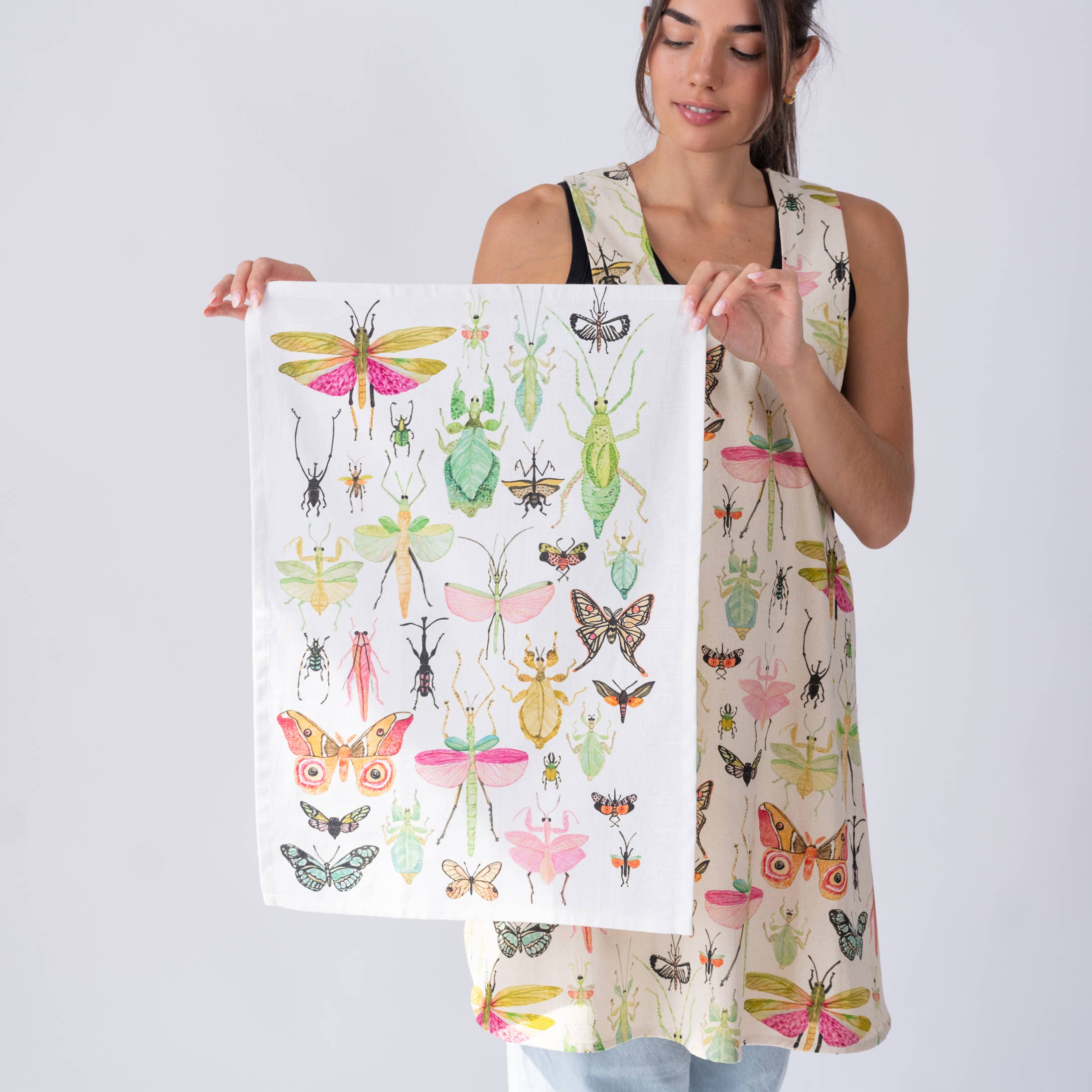 Betsy Olmsted Tea Towel- Insectarium
