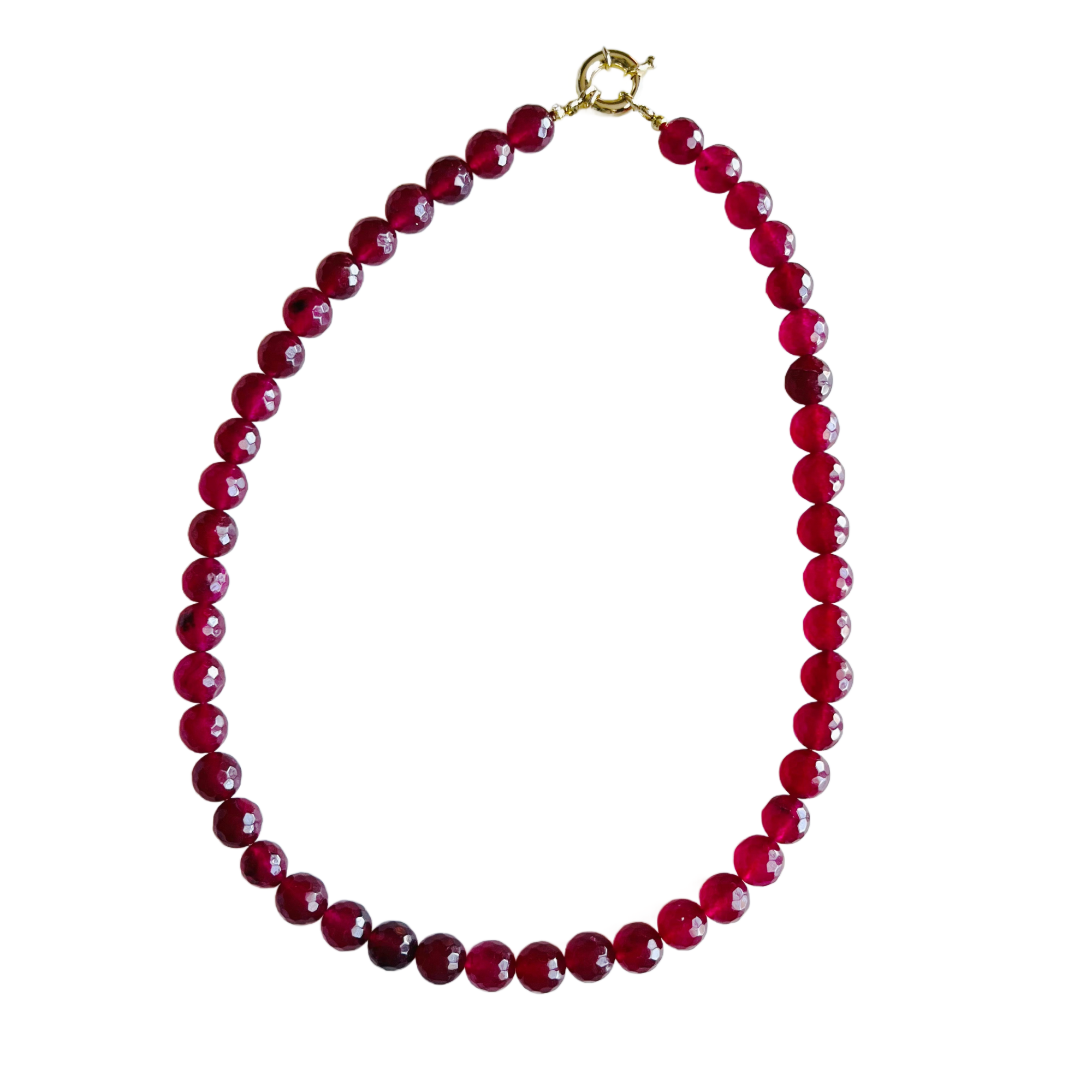 Market and King Gumball Gemstone Necklace