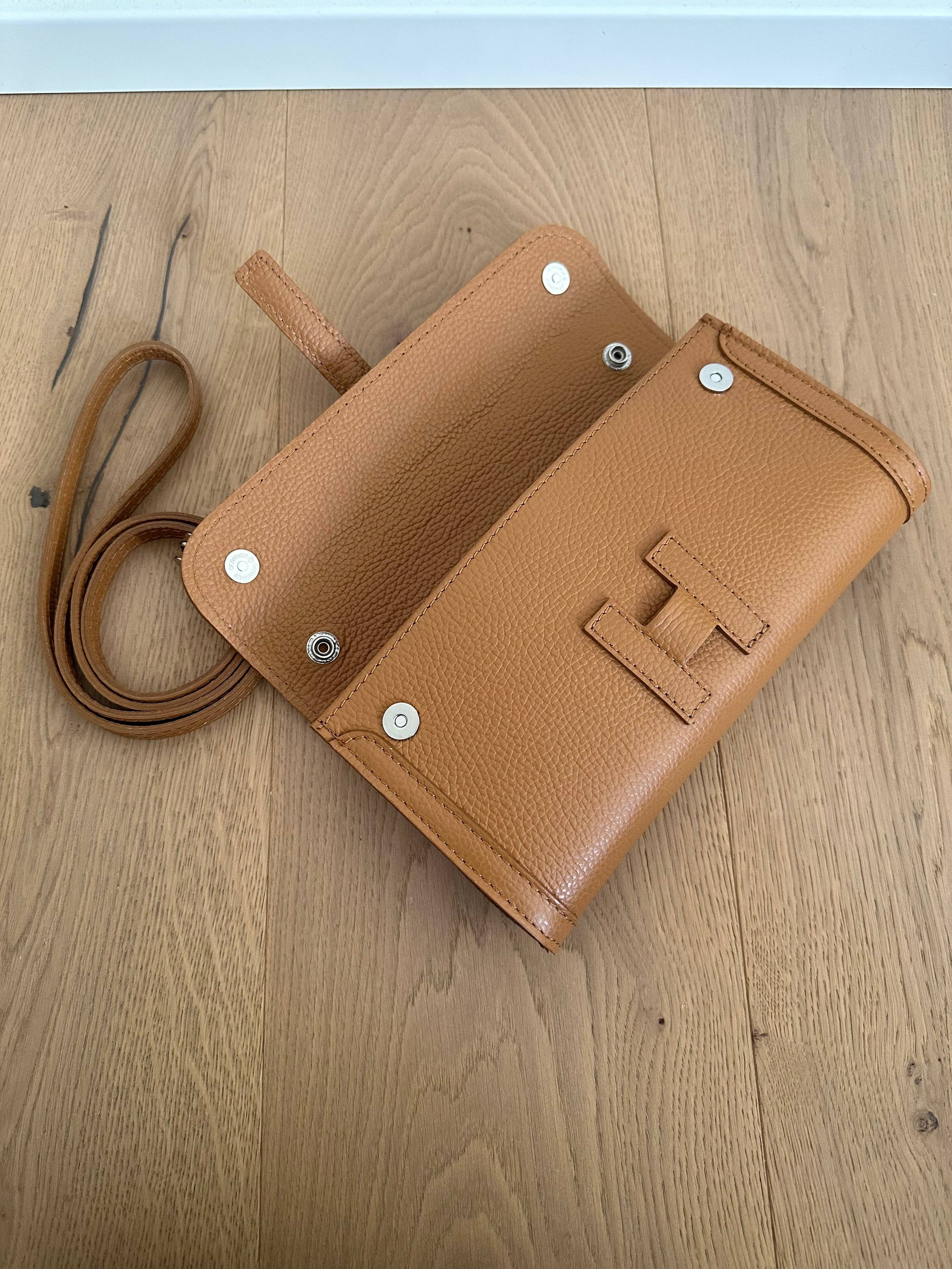 Italian Leather Collection Hannah Clutch