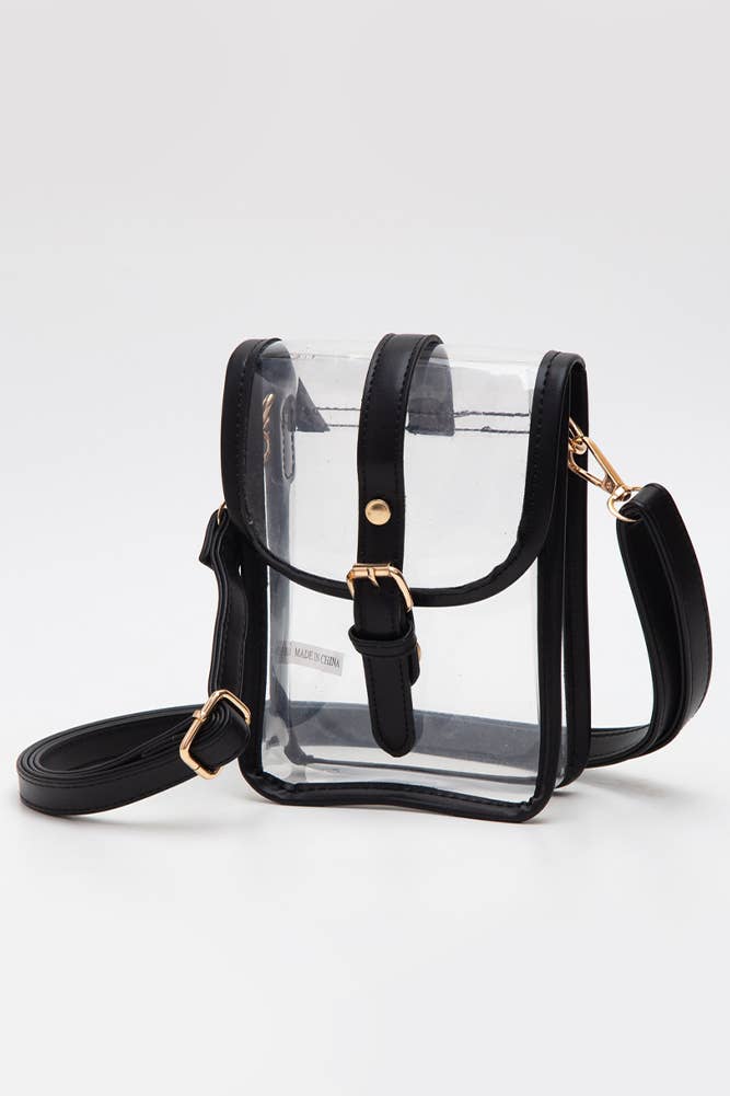 Catherine's Game Day Clear Cross Body Stadium Bag