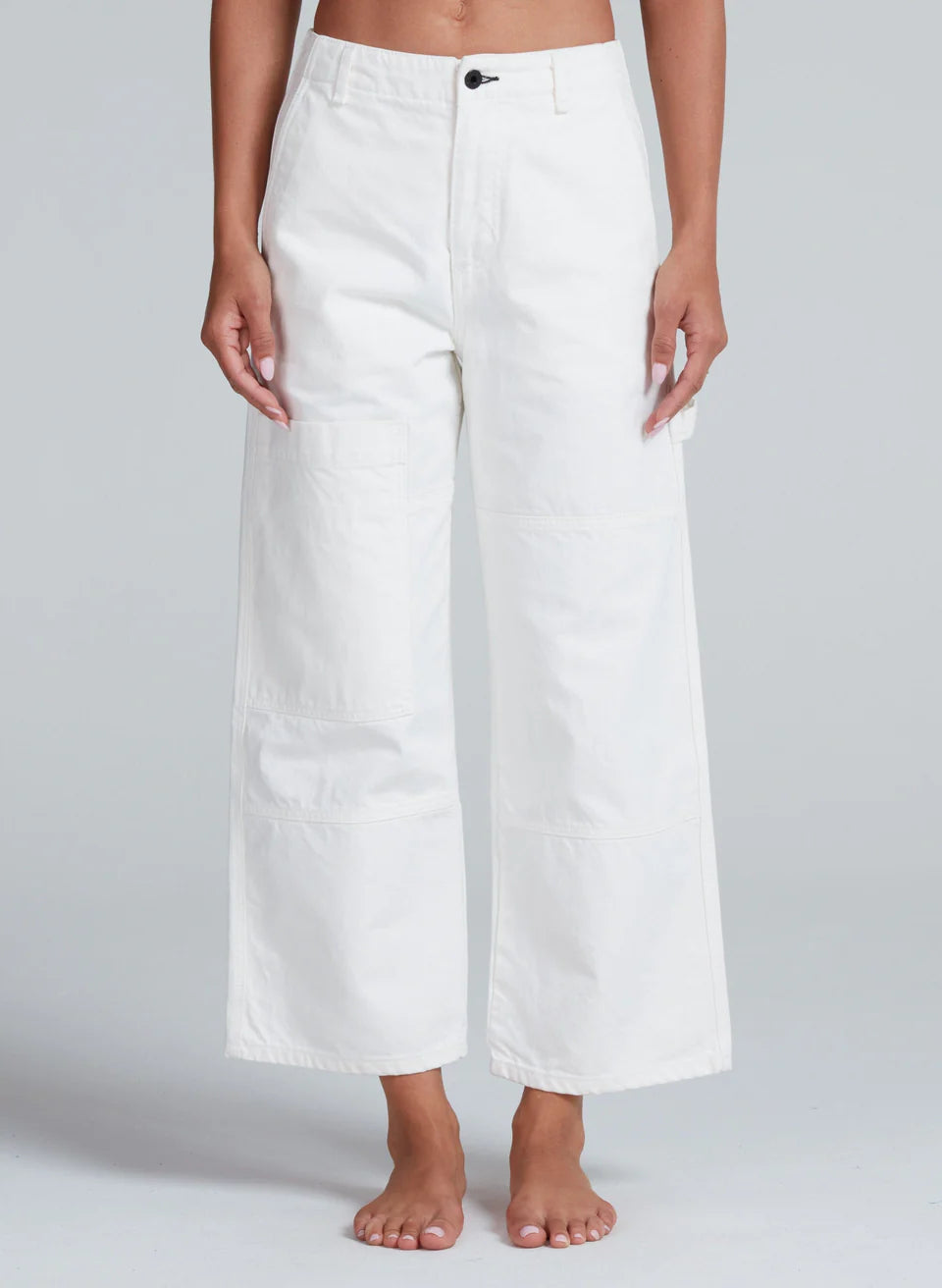 ASKKNY Cropped Carpenter Ivory