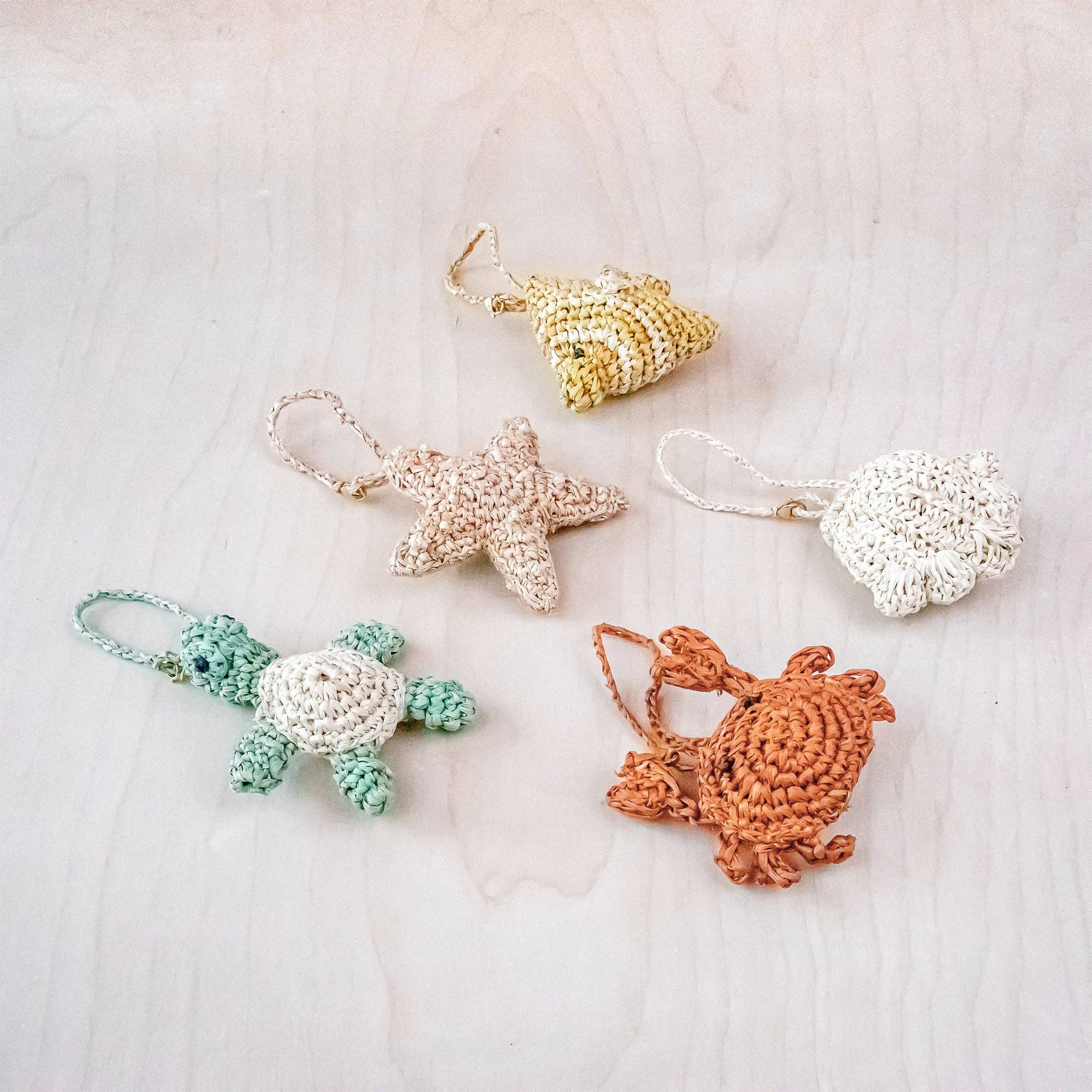 Fish Bag Charm - Raffia Bag Accessories | LIKHÂ