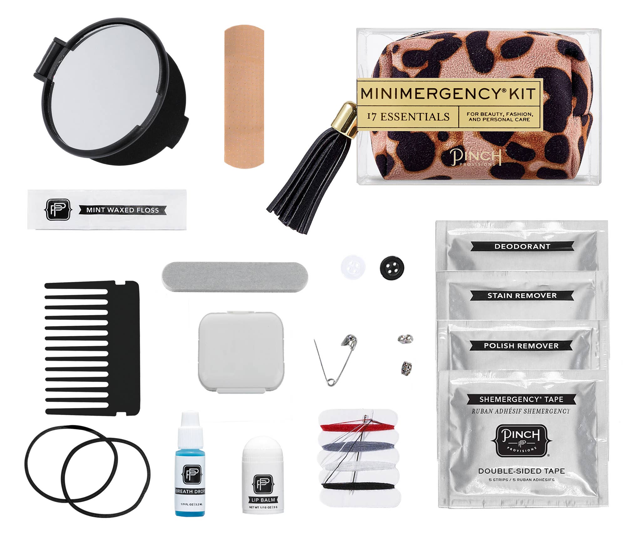Pinch Provisions Blush Leopard Minimergency Kit