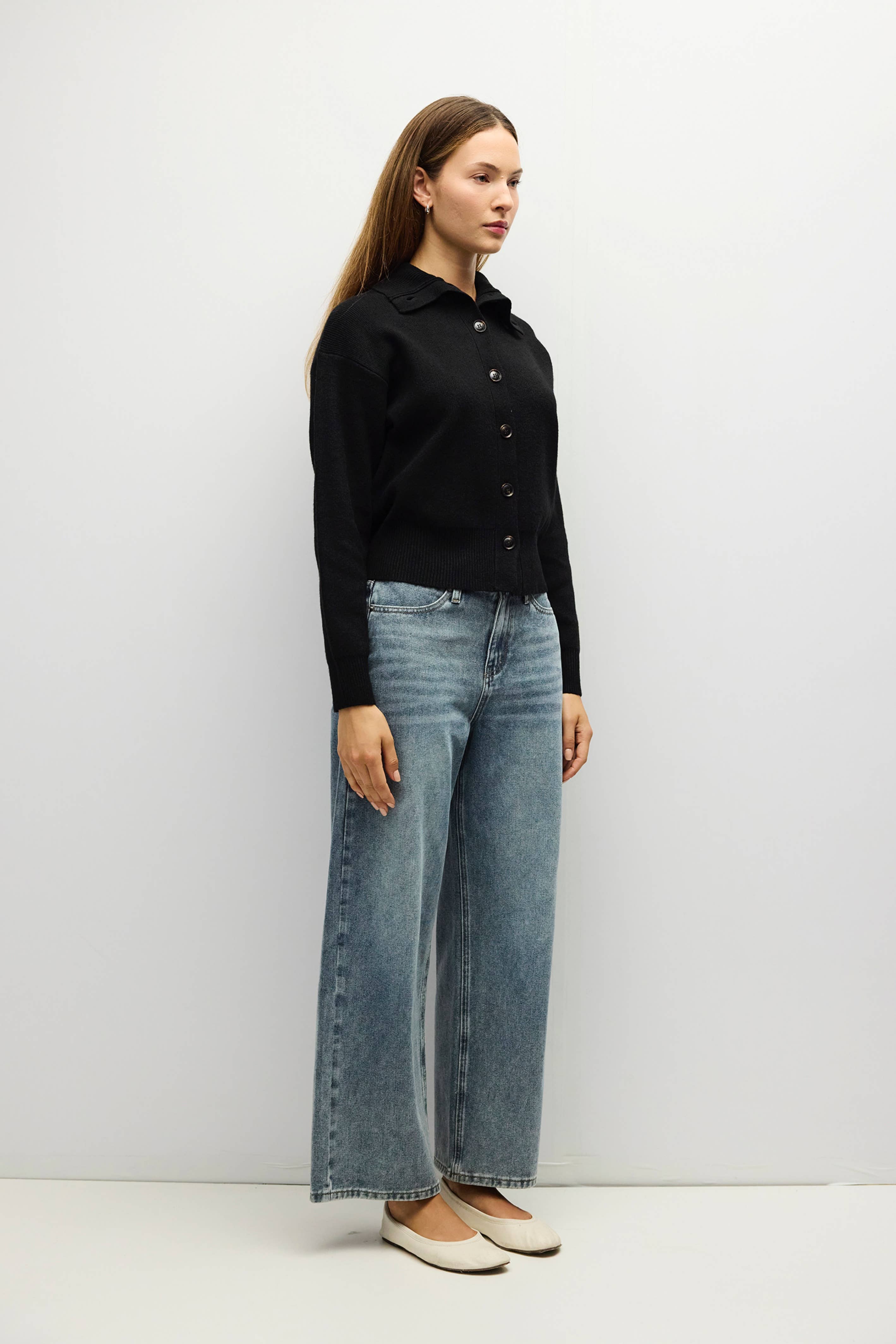 All Row The Olivia Turtleneck Cardigan