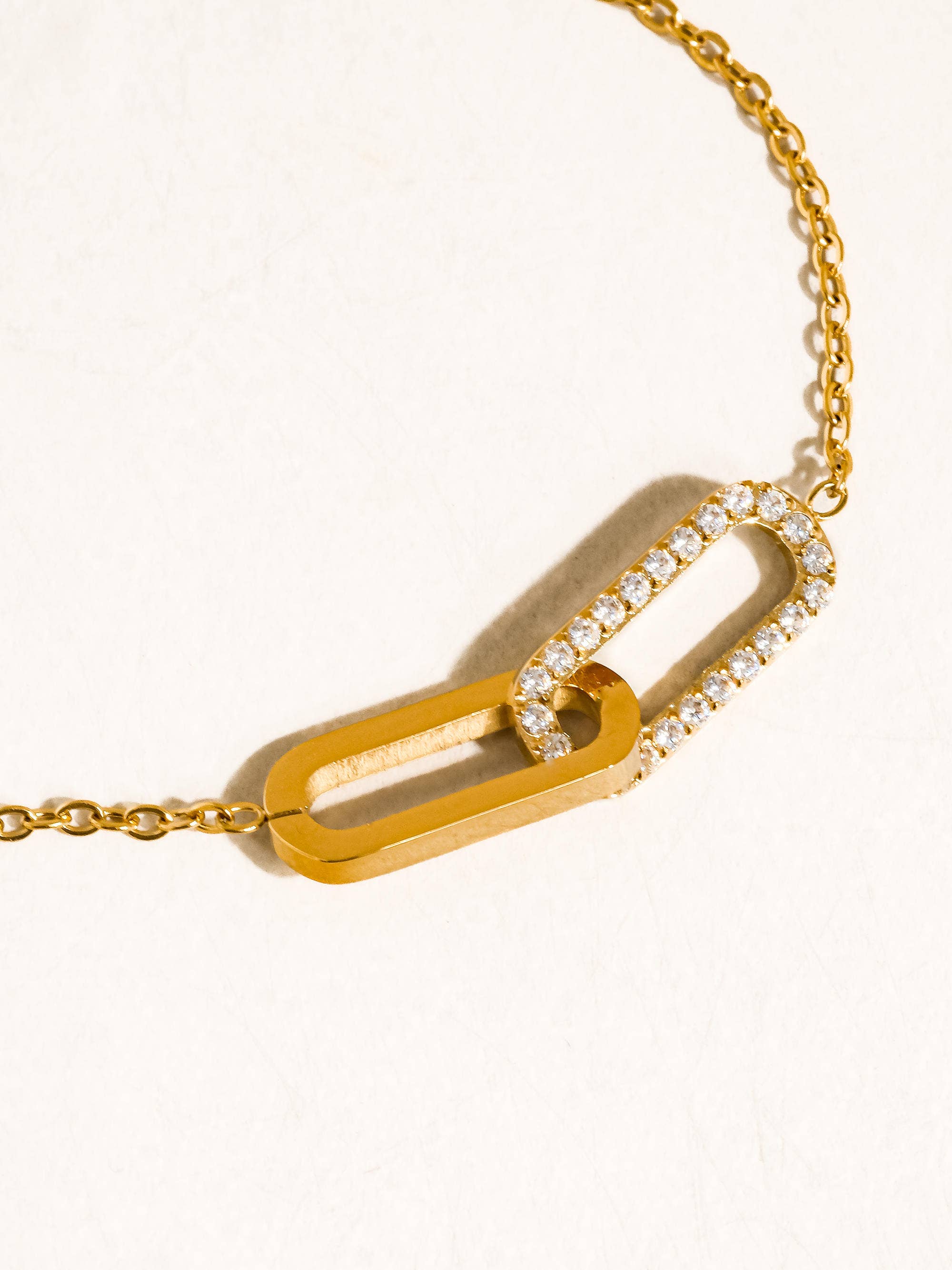 Flânerie Esme 18K Gold Non-Tarnish Link Chain Bracelet