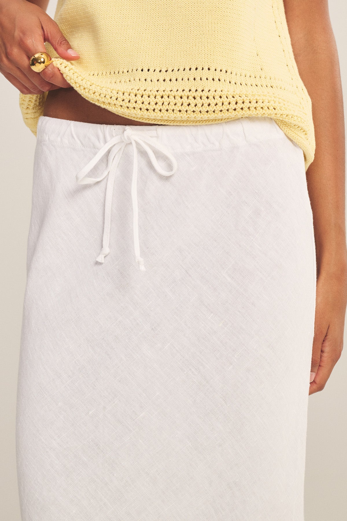 Velvet Beka Maxi Bias Skirt