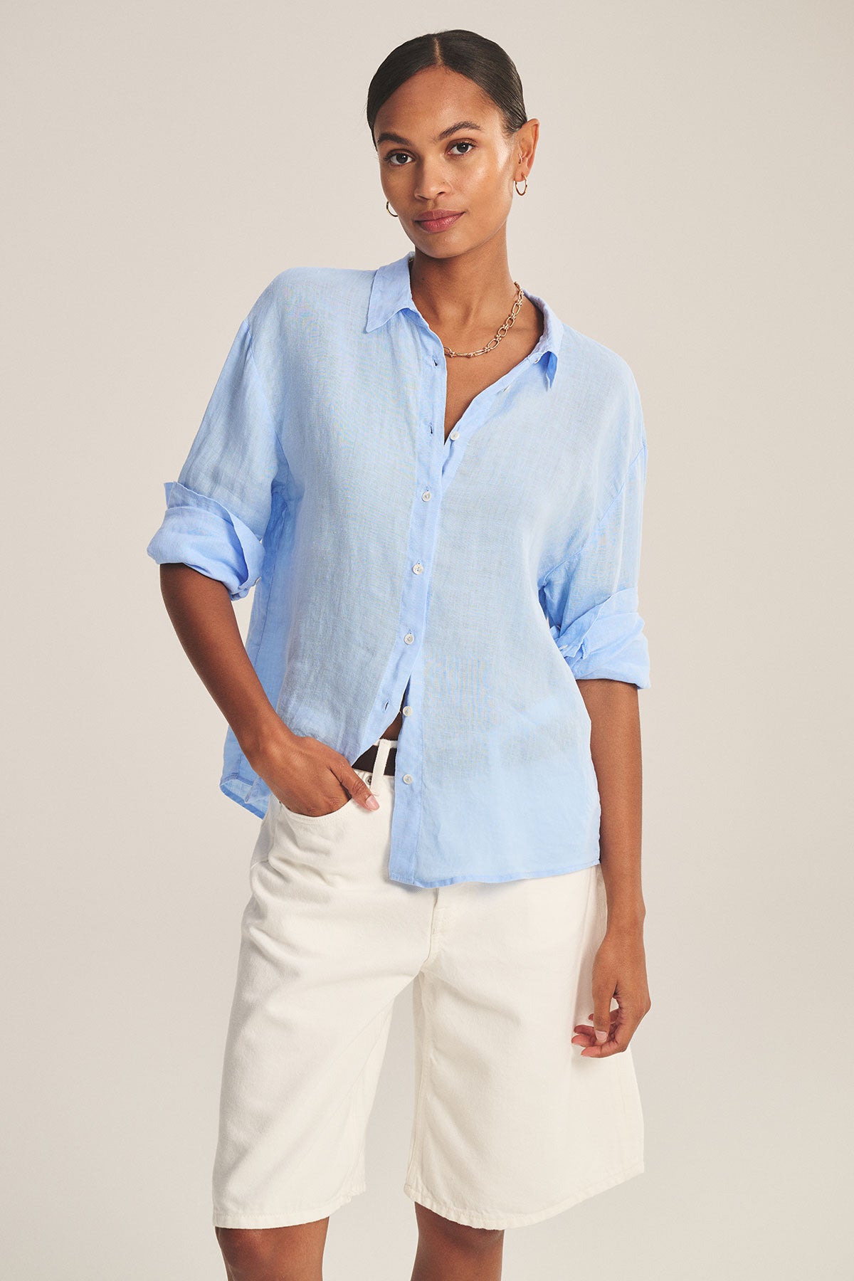 Velvet Brighton Linen Shirt
