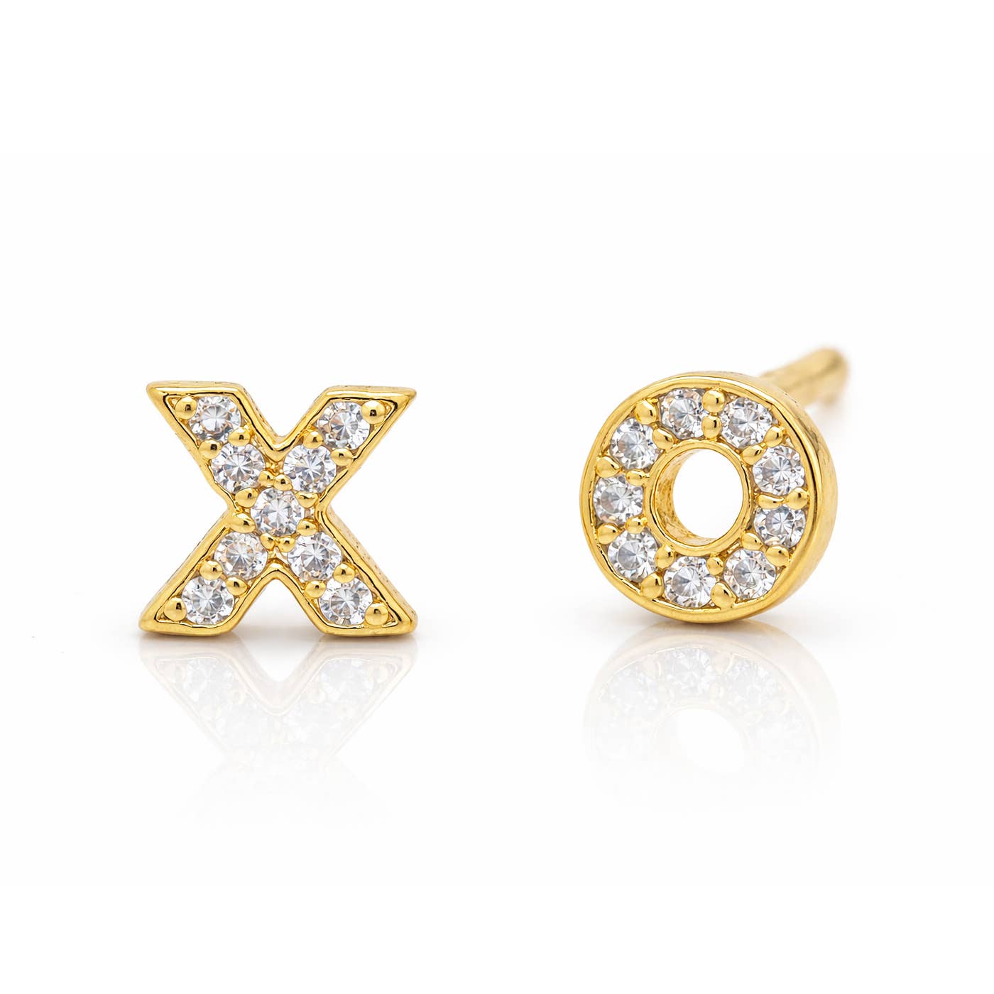 Tai Pave XO Earrings CZE1