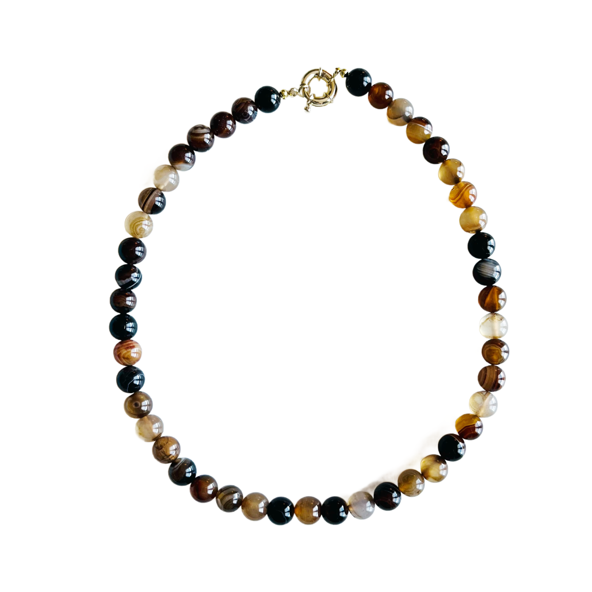 Market and King Gumball Gemstone Necklace