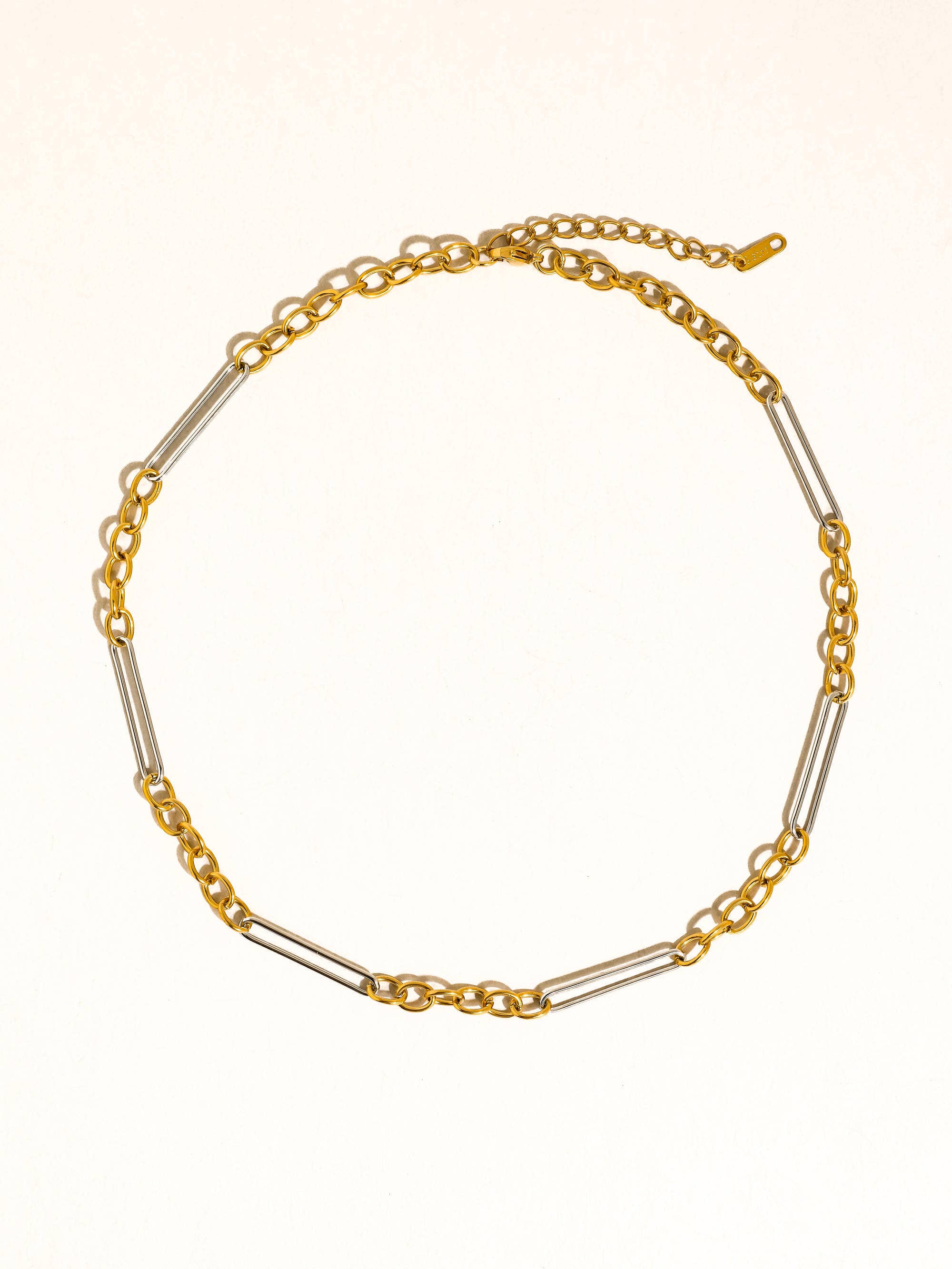 Flânerie Norra 18K Gold Non-Tarnish Mixed Chain Necklace