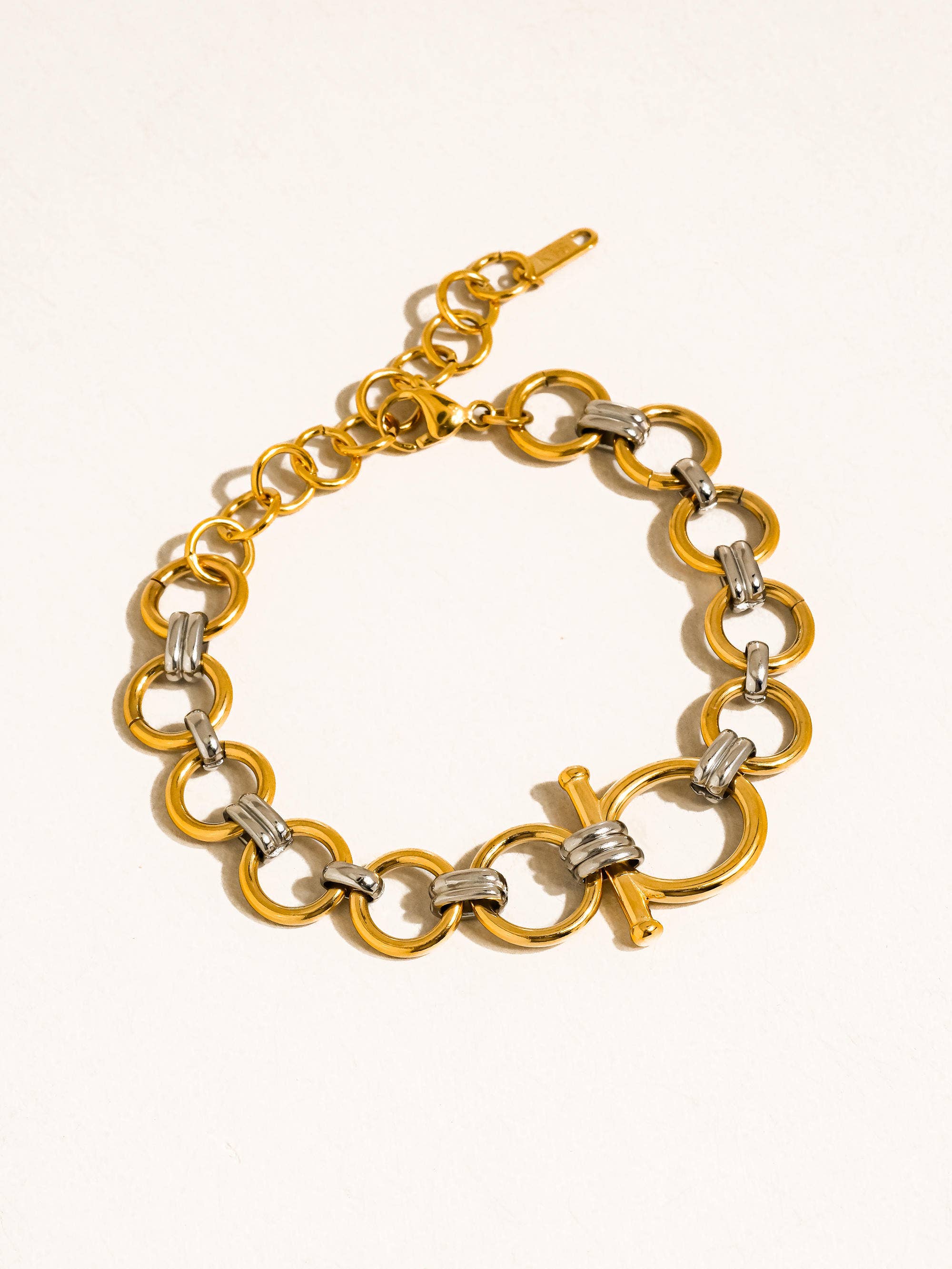 Flânerie Céliane 18K Gold Two-Tone Link Bracelet