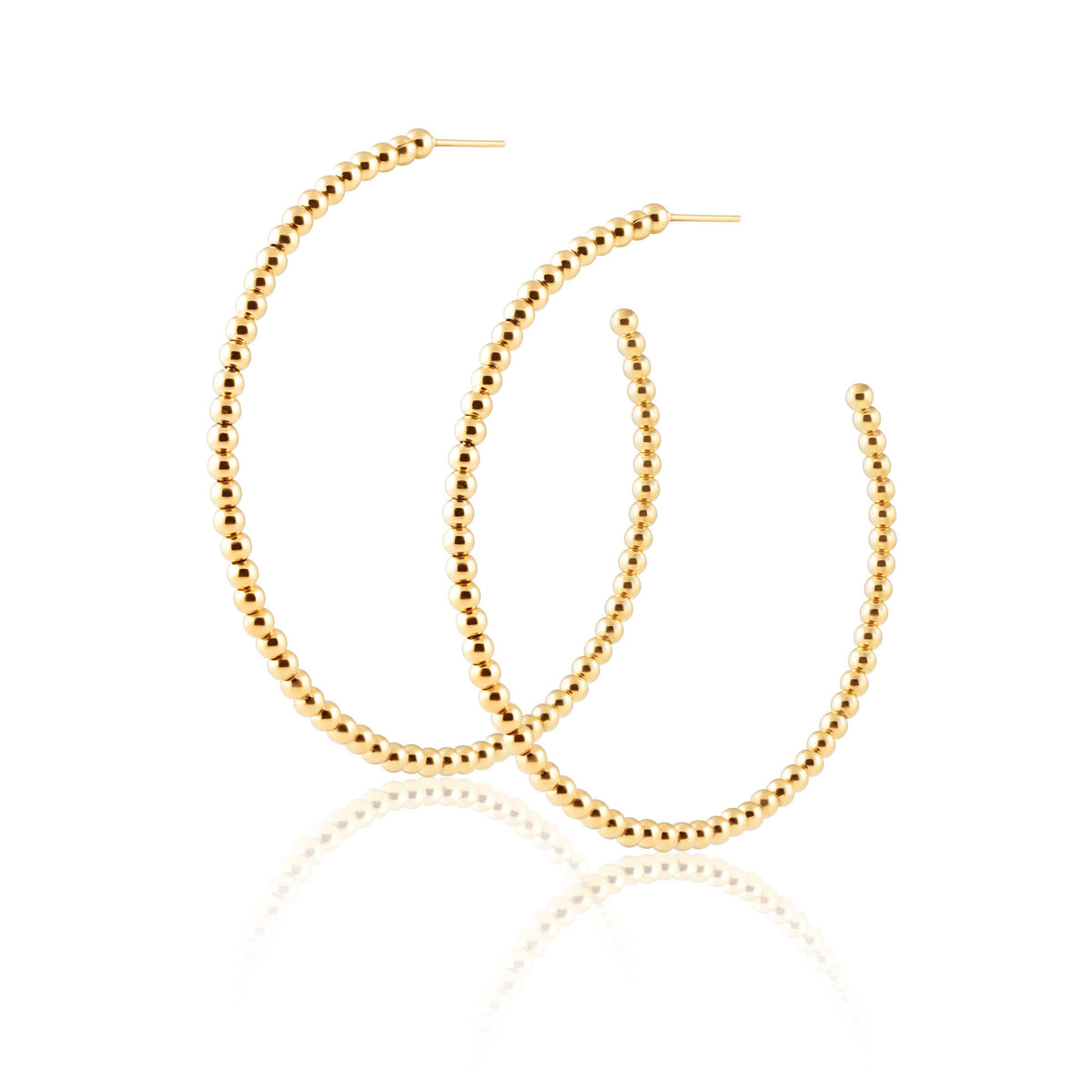 Sahira Chelsea Beaded Hoops