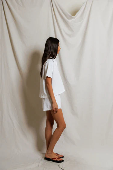Perfect White Tee Charlie Tennessee Jersey Collared Tee