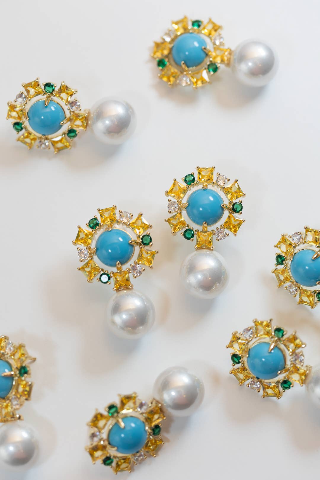 St. Armands Pearl Turquoise Earrings