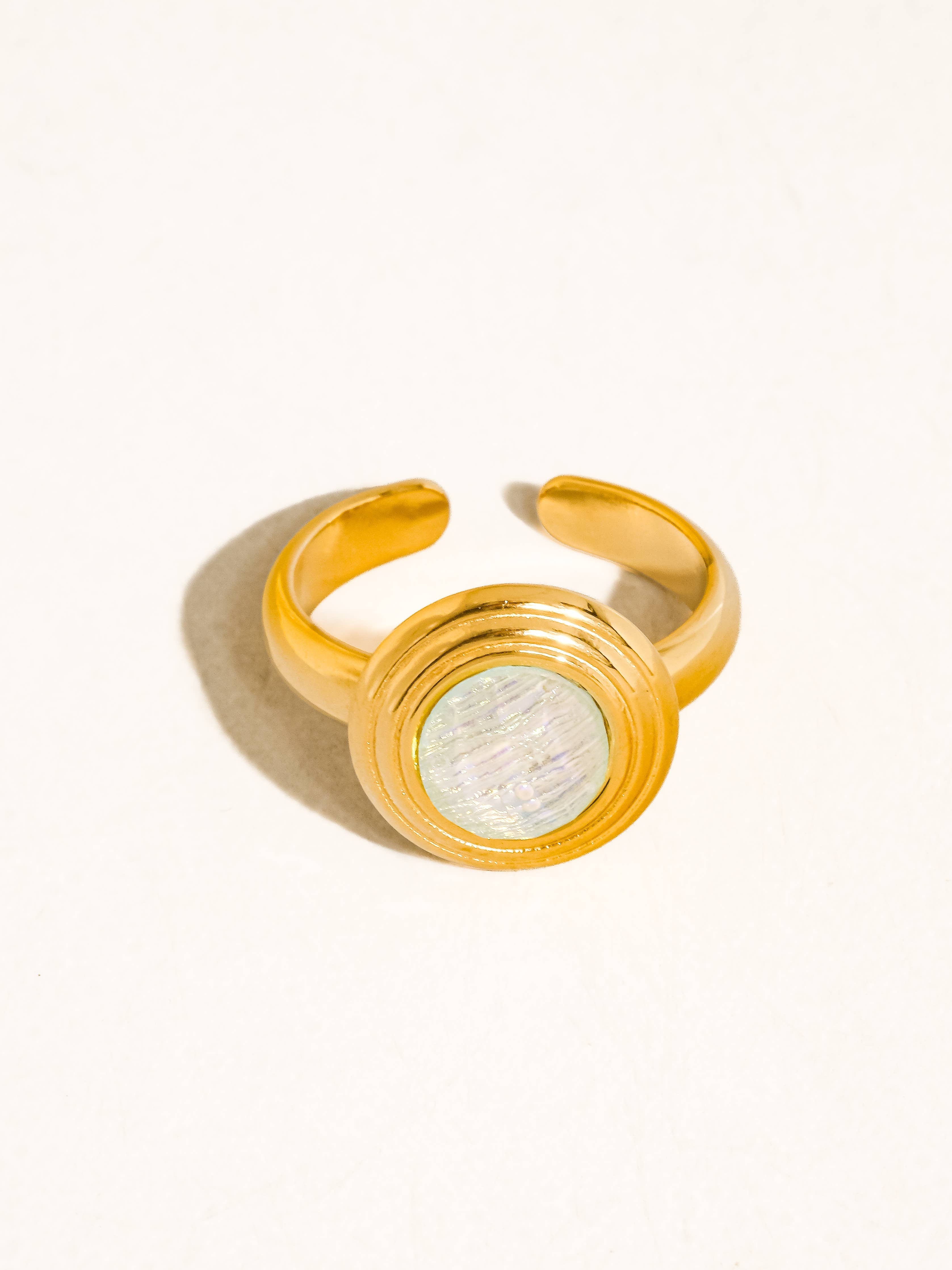 Flânerie Arquets 18K Gold Vintage Ring