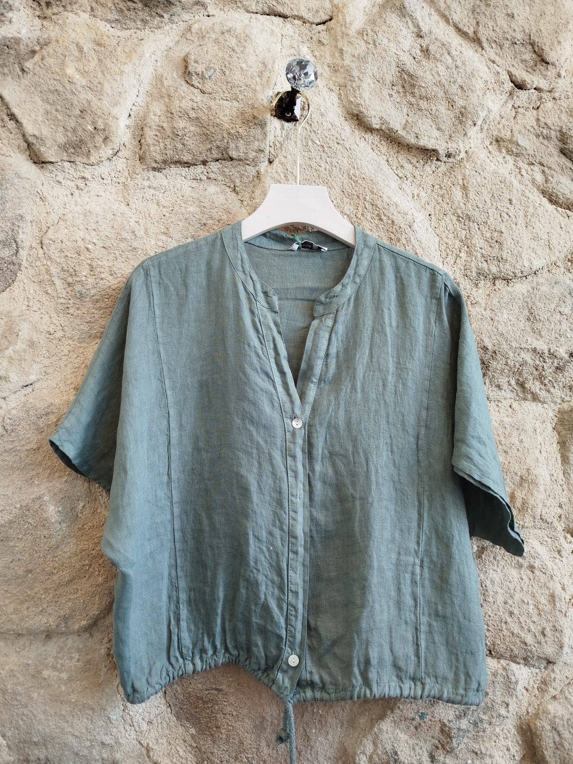 European Linen Blouse 7395