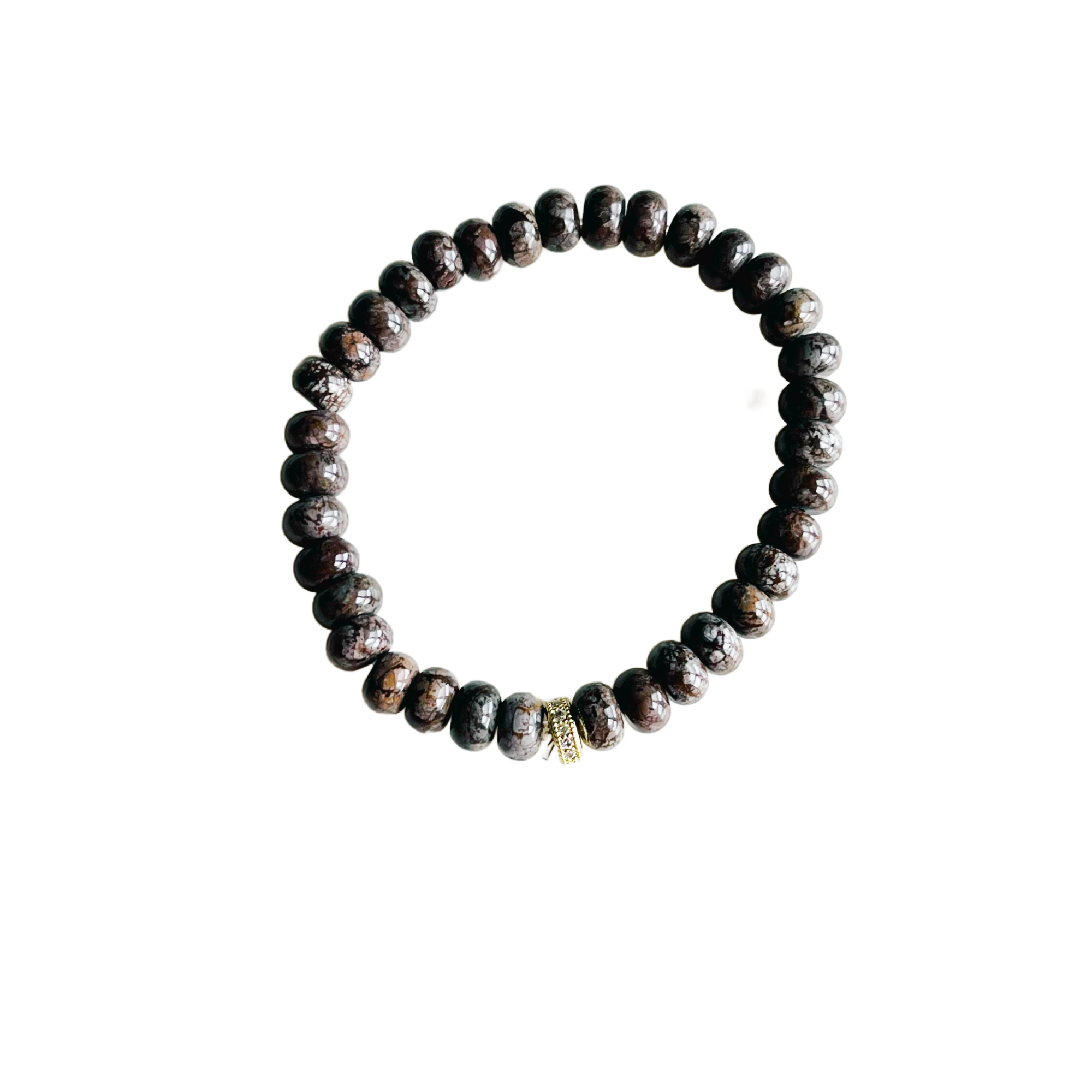 Market and King Candy Stretch Gemstone Bracelets