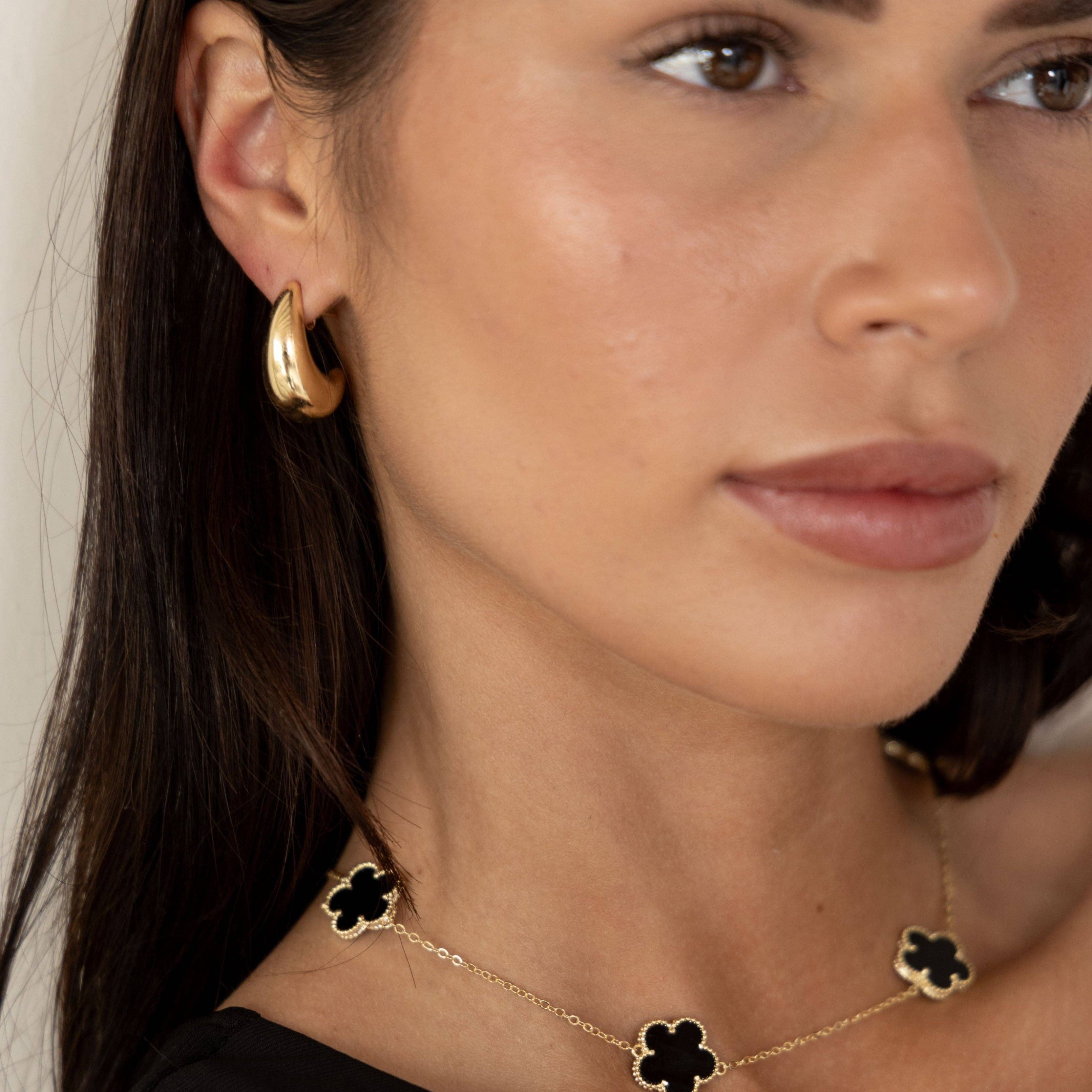 Sahira Calabasas Gold Earring