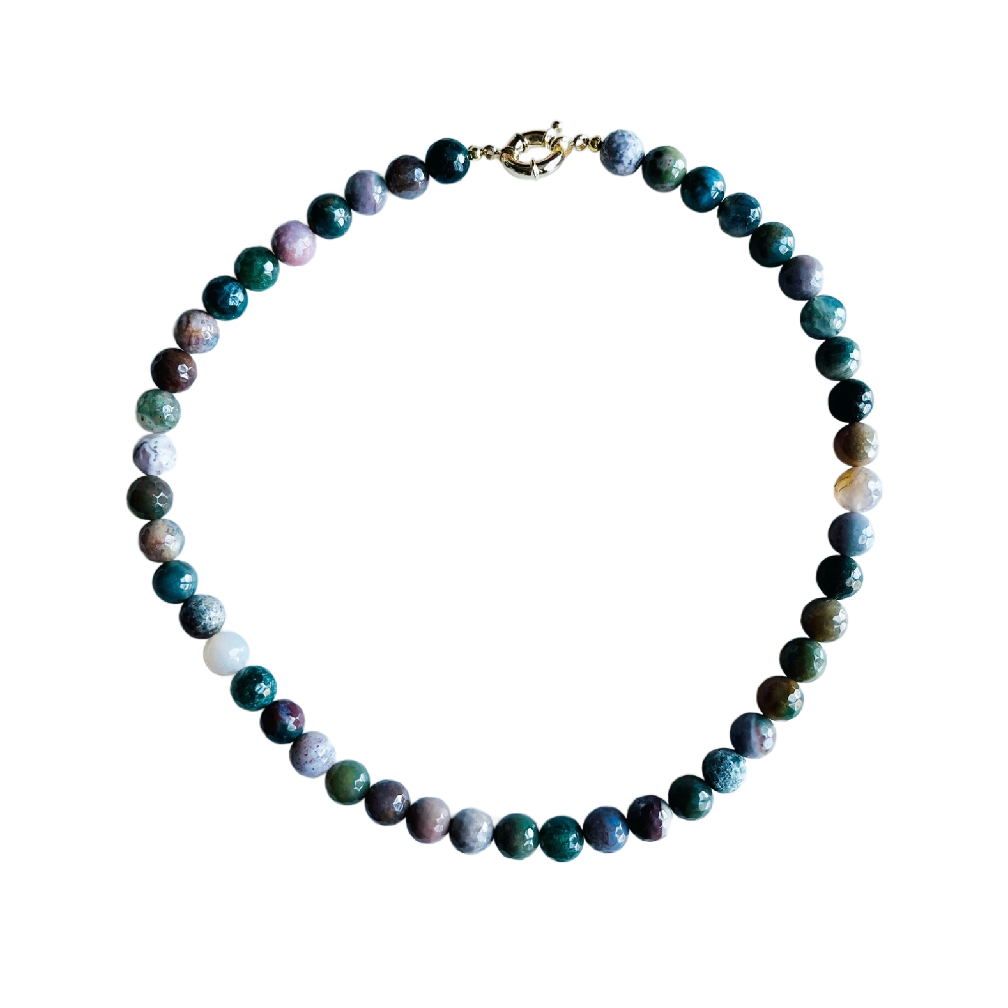 Market and King Gumball Gemstone Necklace