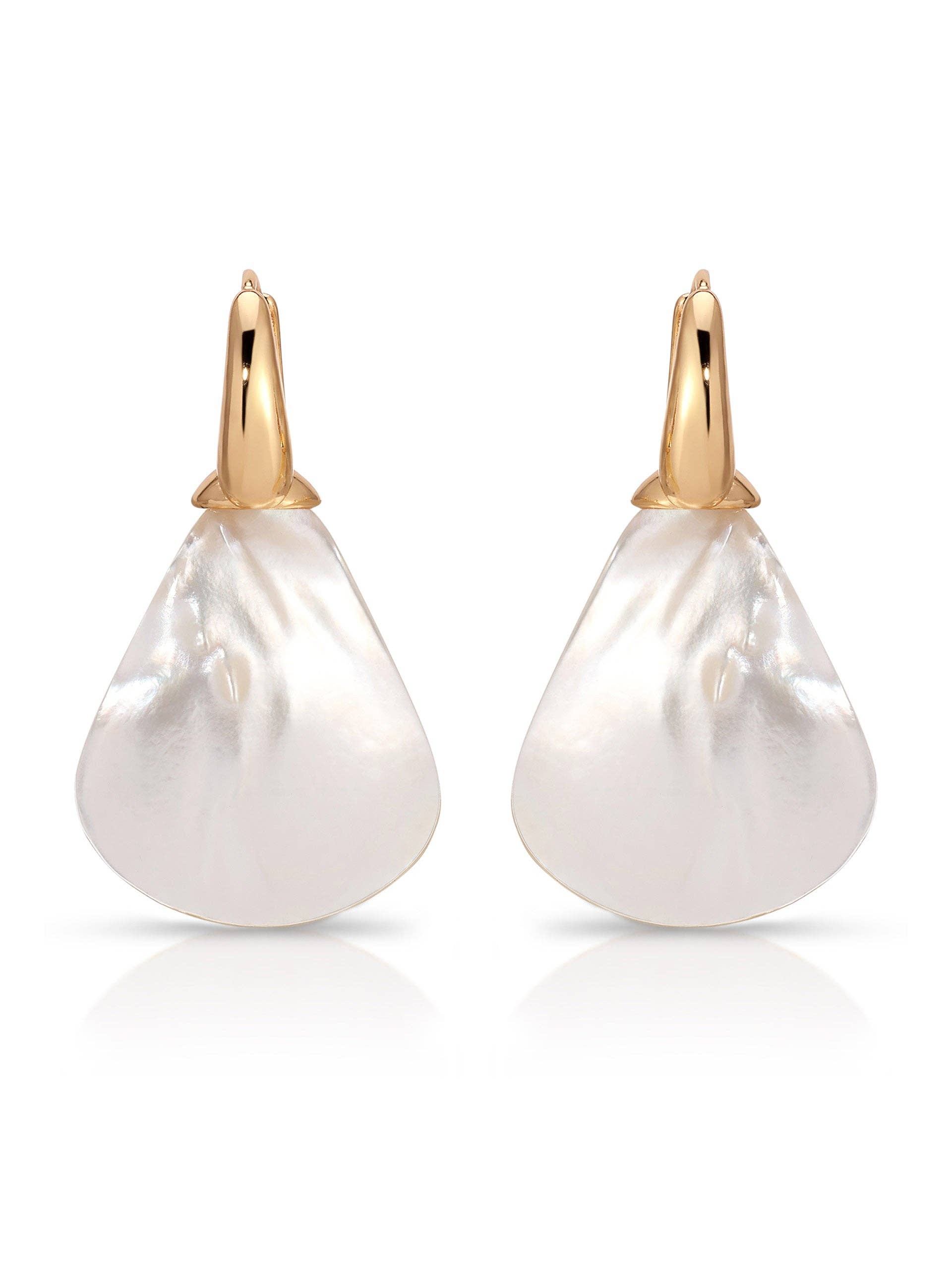 Ettika Sun-Kissed Pearl Earrings
