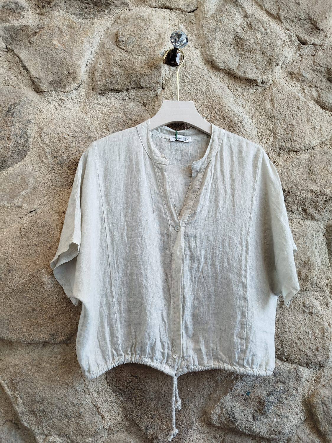 European Linen Blouse 7395