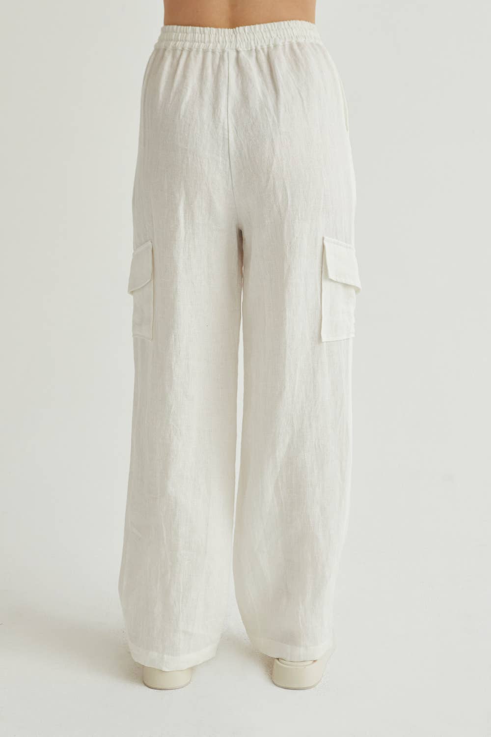 Crescent Julez Linen Cargo Trousers CP9150