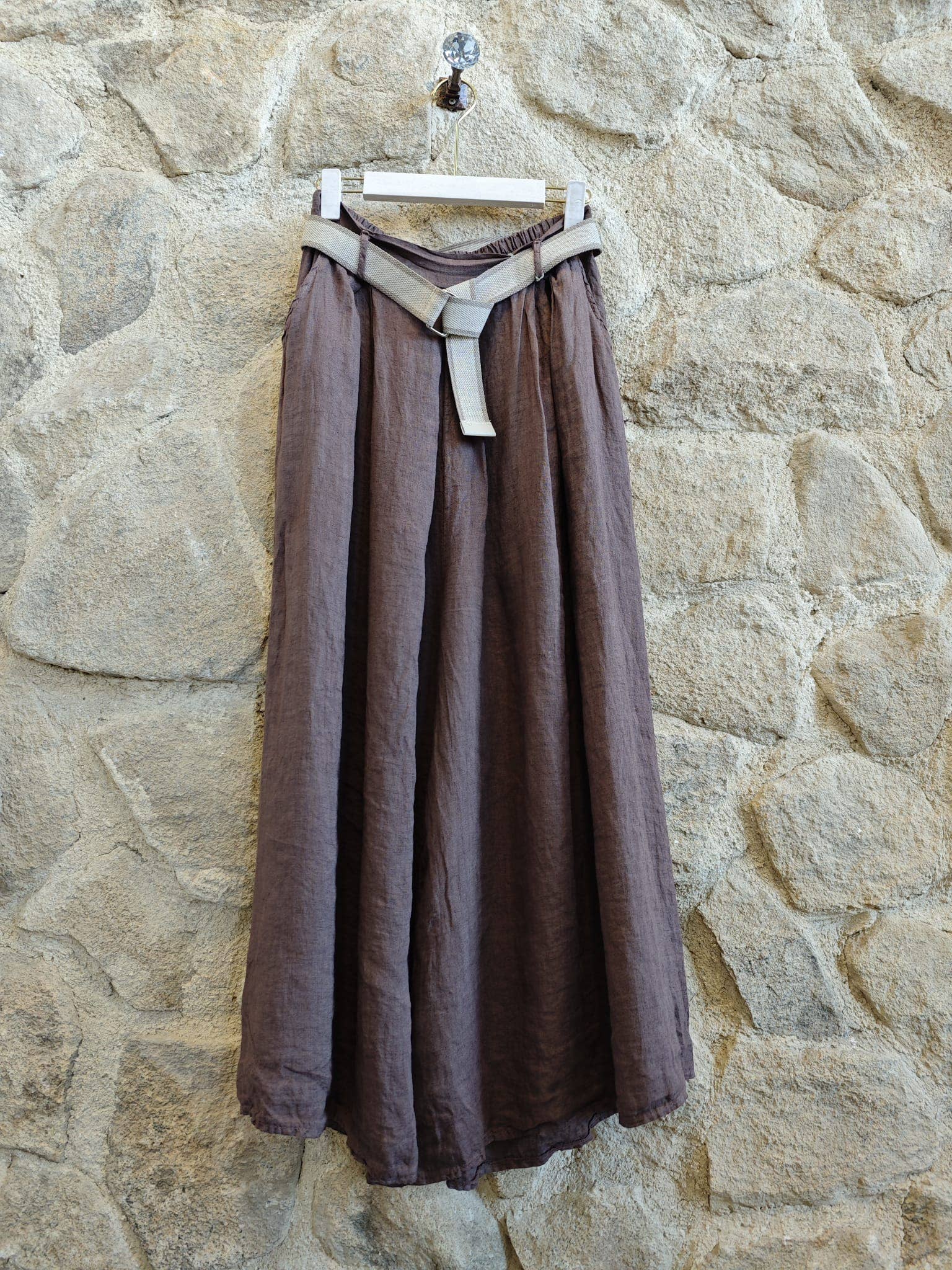 European Linen Palazzo Pant 30522