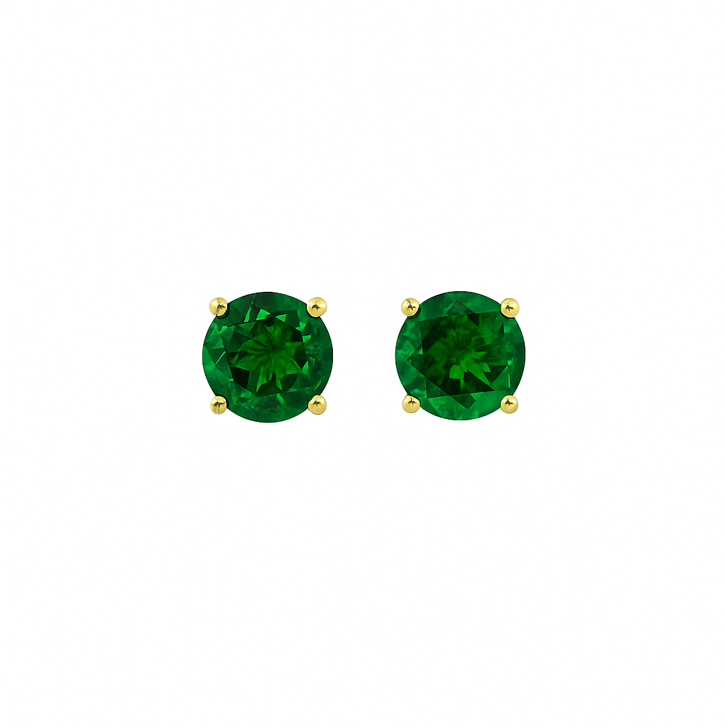Sahira Incanto Studs Emerald