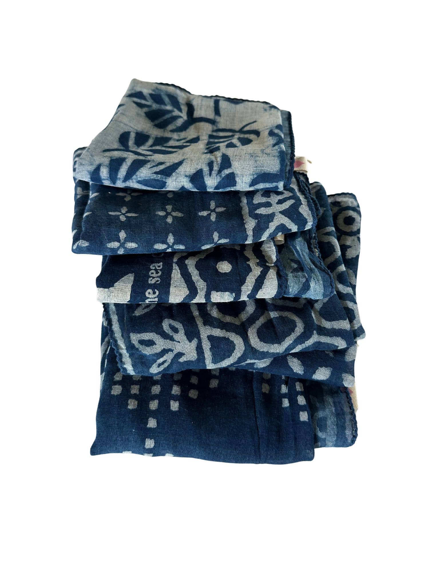 By The Sea Organics Indigo Bandana