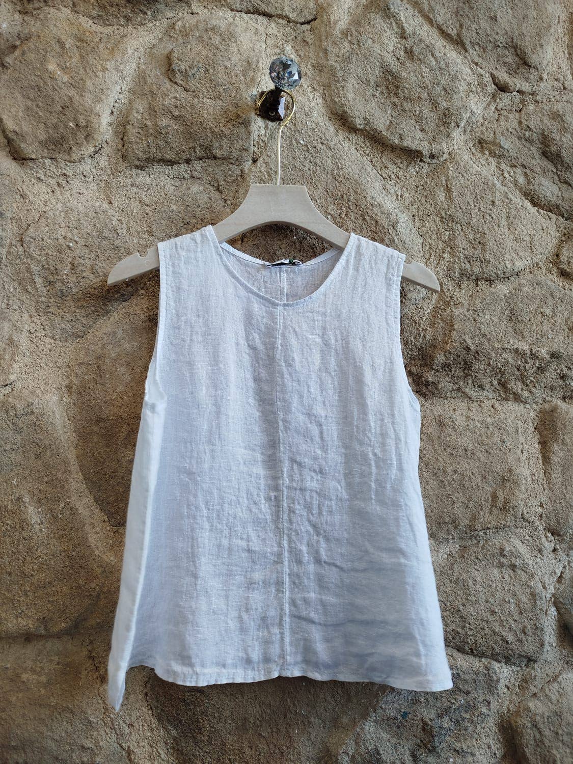 European Linen Tank 6288