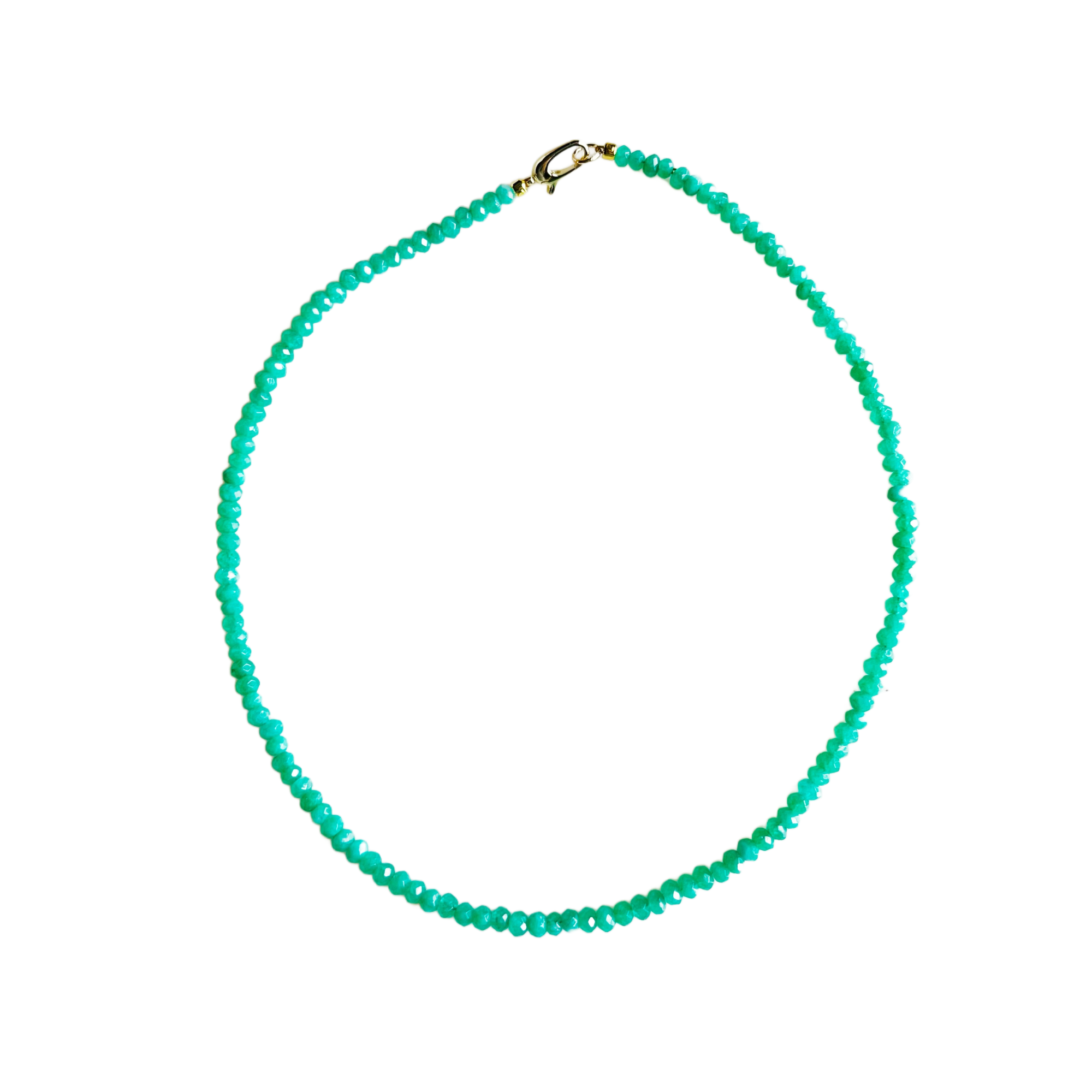 Market and King Dainty Candy Gemstone Necklace