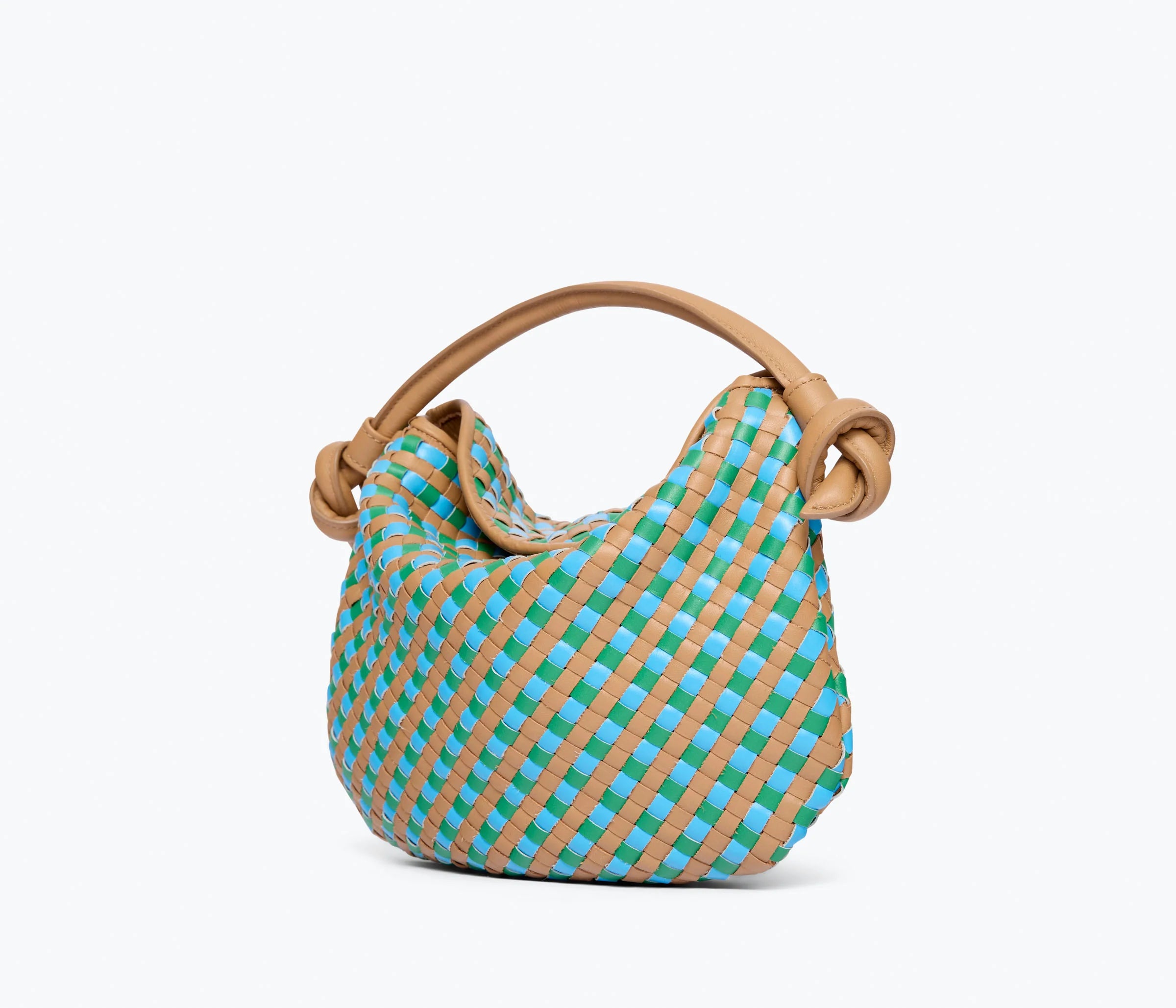 Frēda Salvador Elis Woven Leather Handbag