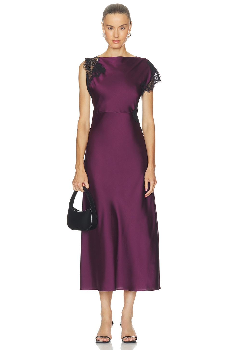 Elodie Maris Dress - Plum Black product photo 1