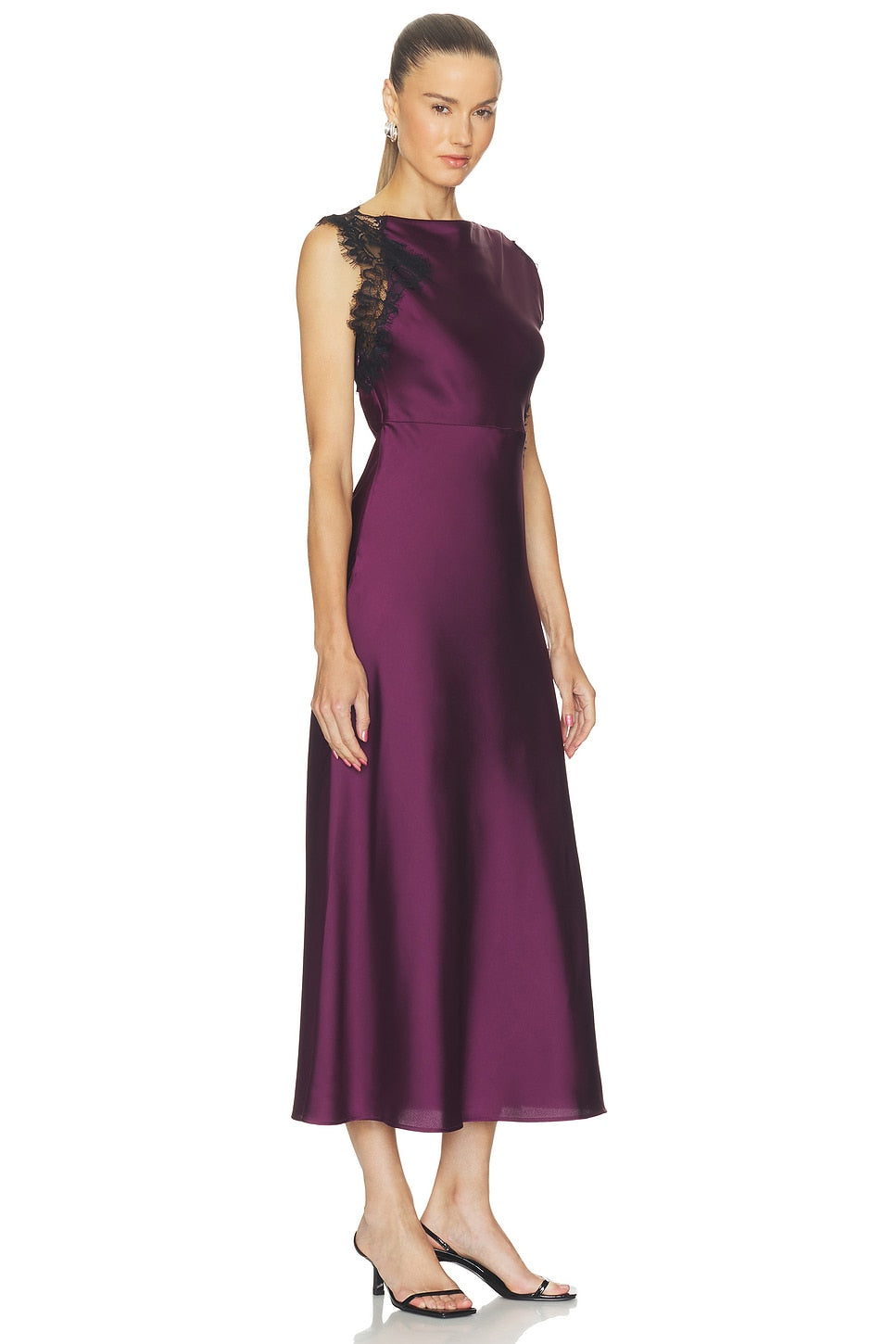 Elodie Maris Dress - Plum Black product photo 2