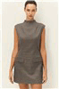 Elodie Brown Multi Sleeveless Mini Dress E1326DY724 product photo 1