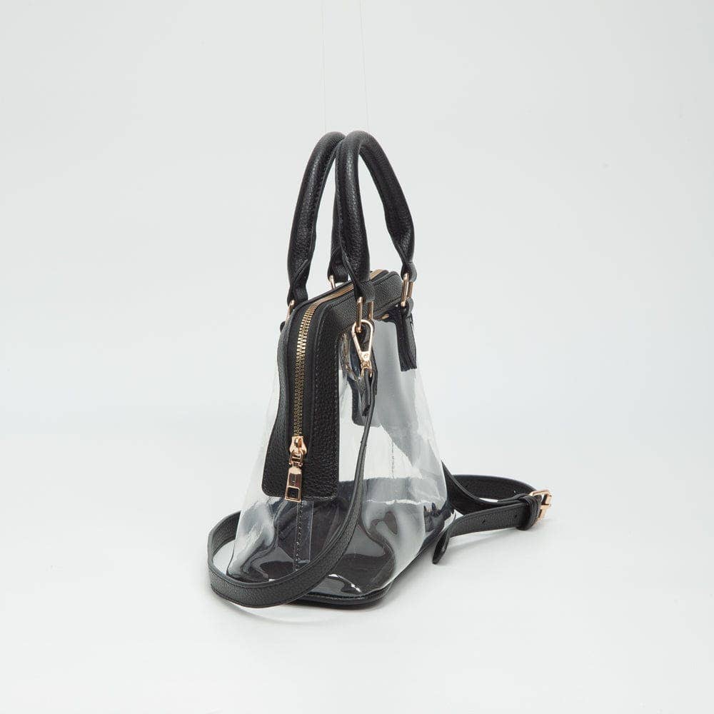 Catherine’s Game Day Analise Clear Satchel/Crossbody Bag TG10773