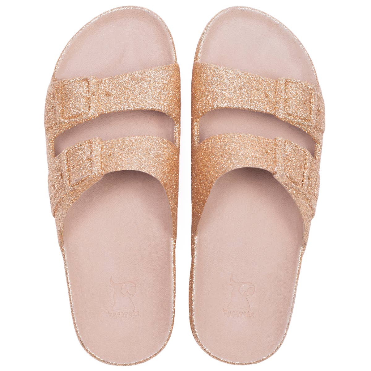 Cacatoès Trancoso Sparkly Copper-light scented Sandals-Women