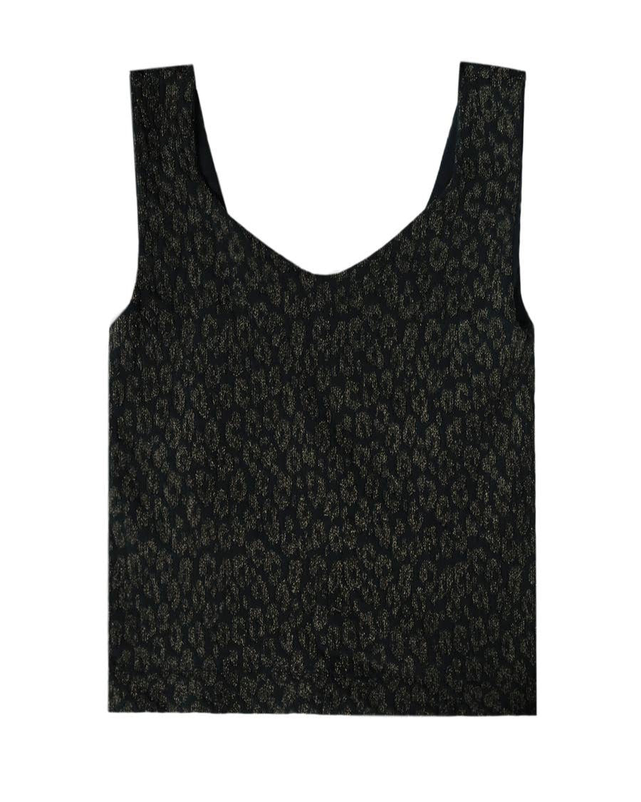 Nikibiki Lurex Leopard Tank Top NS8437