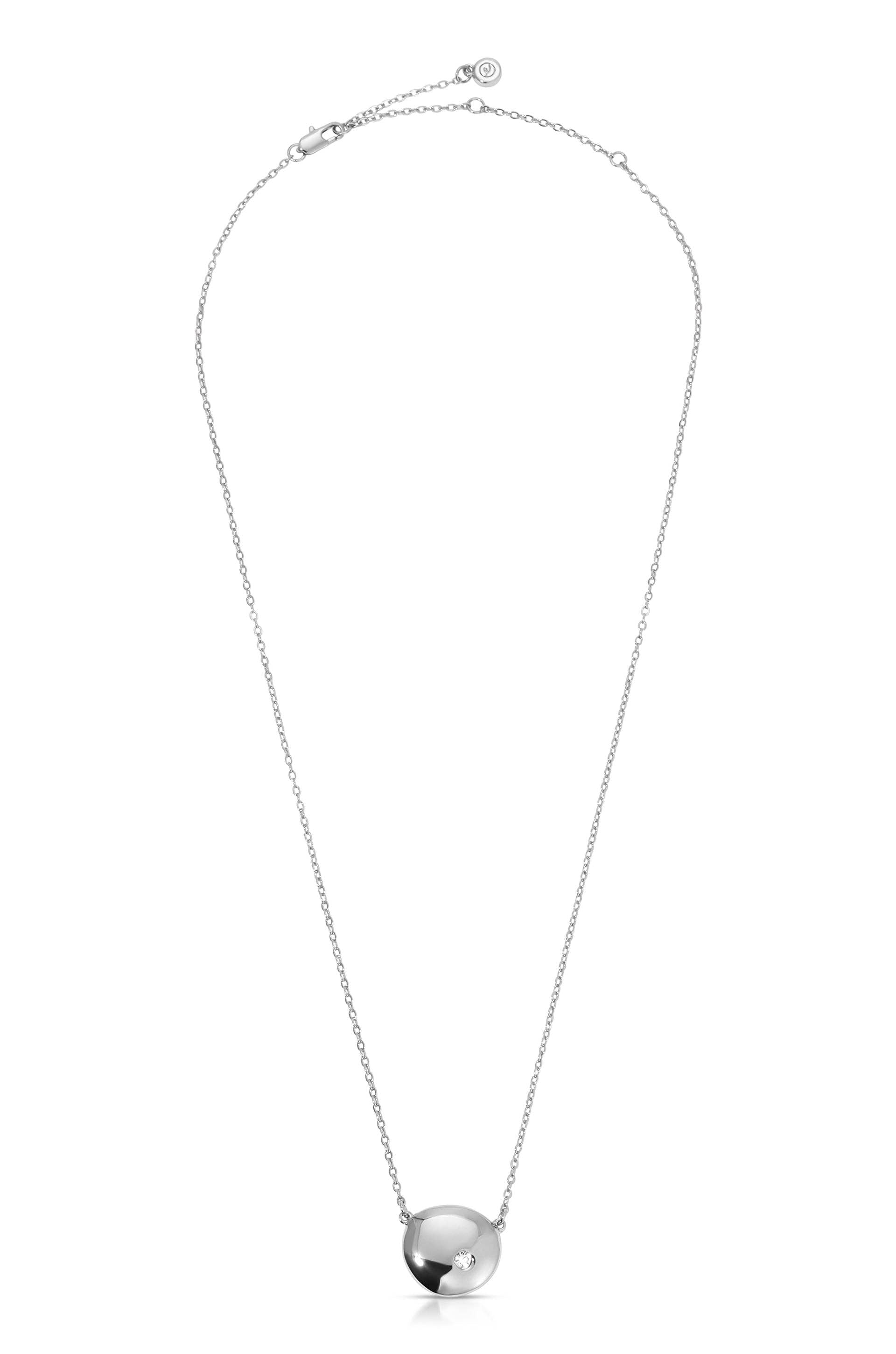 Ettika Polished Pebble Pendant Necklace