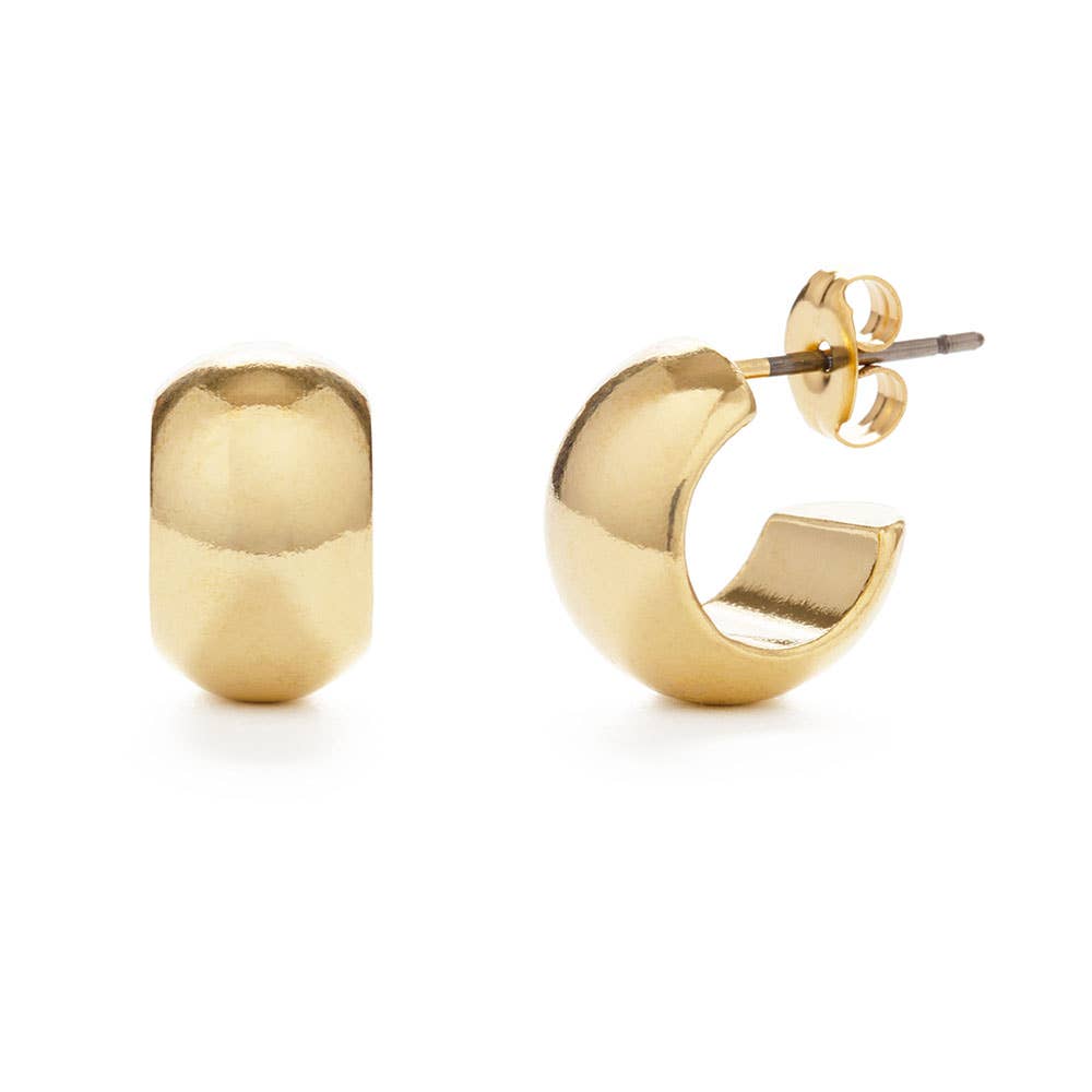 Amano Studio Demure Huggie Hoop Earrings