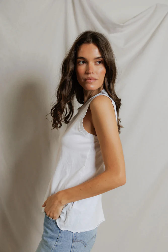 Perfect White Tee Faye Tank