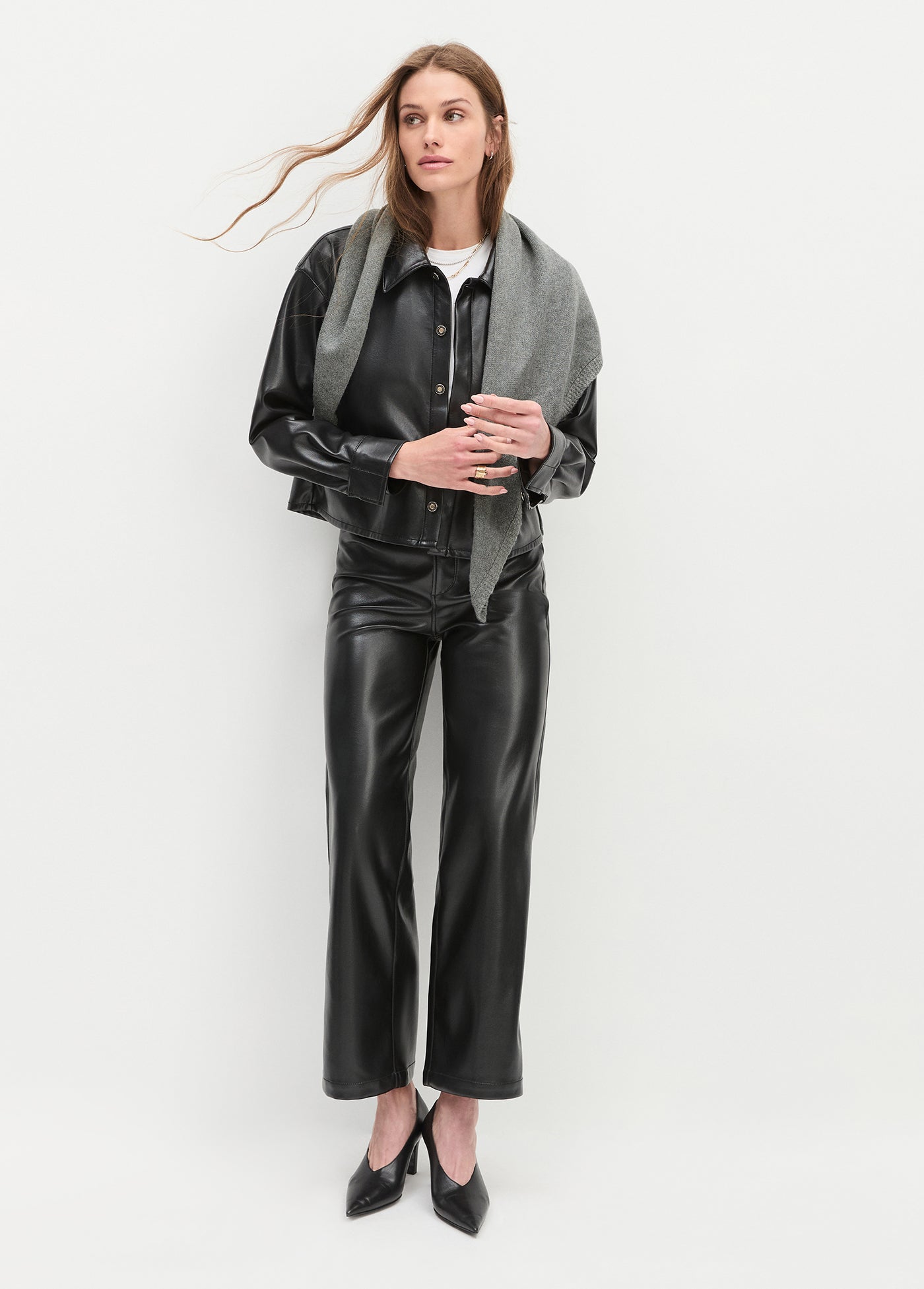 Favorite Daughter The Mischa Super High Rise Wide Leg Ankle