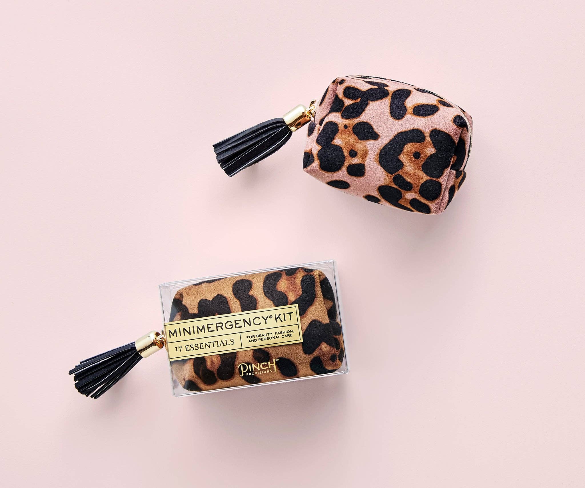 Pinch Provisions Blush Leopard Minimergency Kit